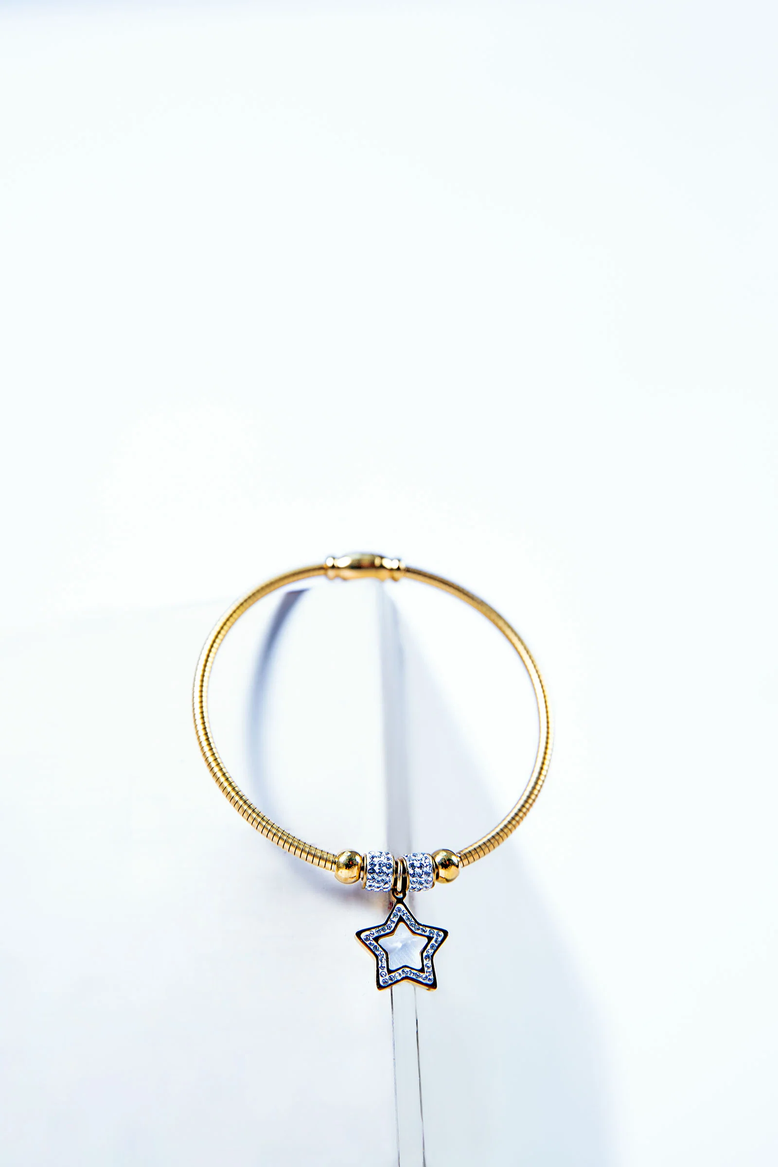 Shell Pentagram Spring Bracelet - Image 2