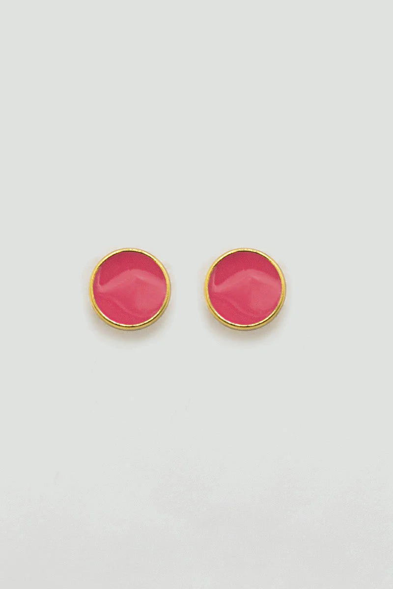 Ear Studs Pink AER-W21-042