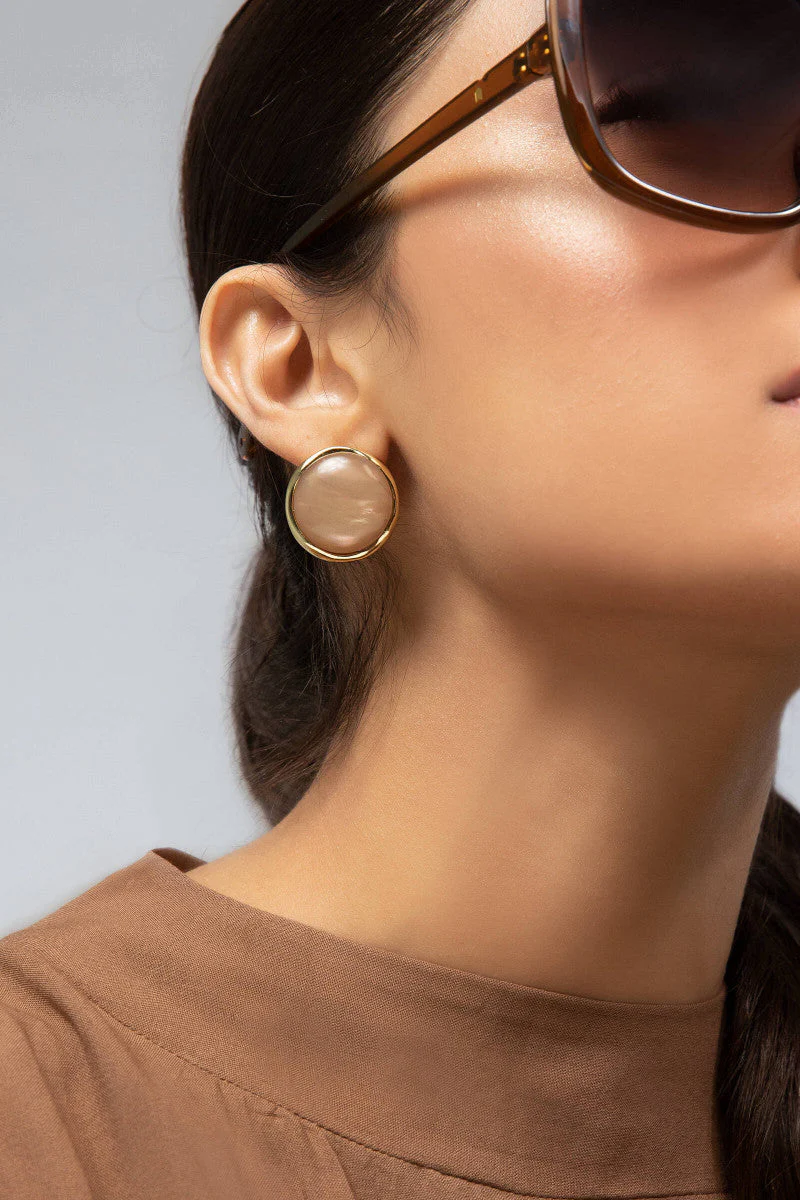 Earrings Brown AER-W21-071 - Image 2