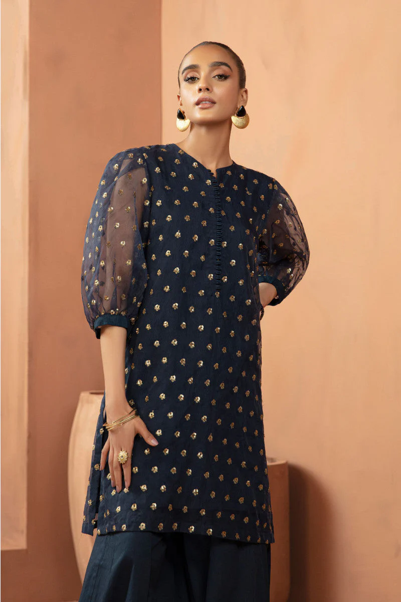 Shirt Navy Blue BETW22W110 - Image 3