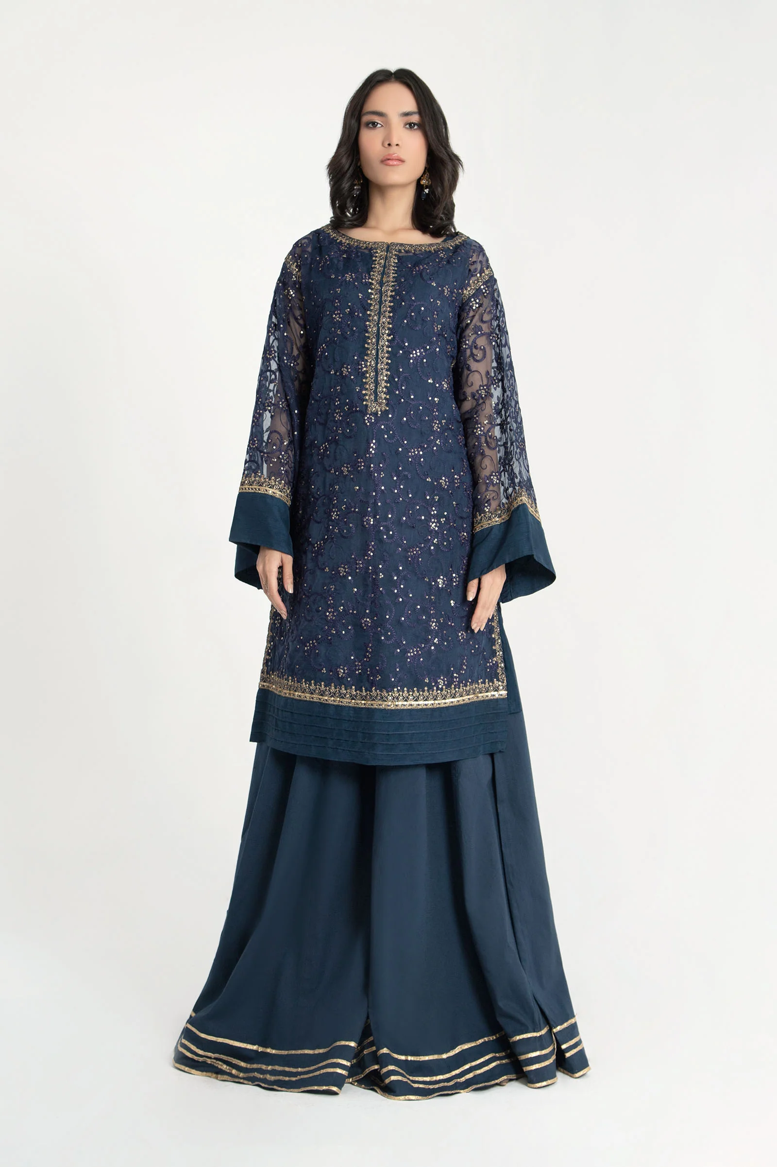 Shirt Navy Blue BETW22W125 - Image 5