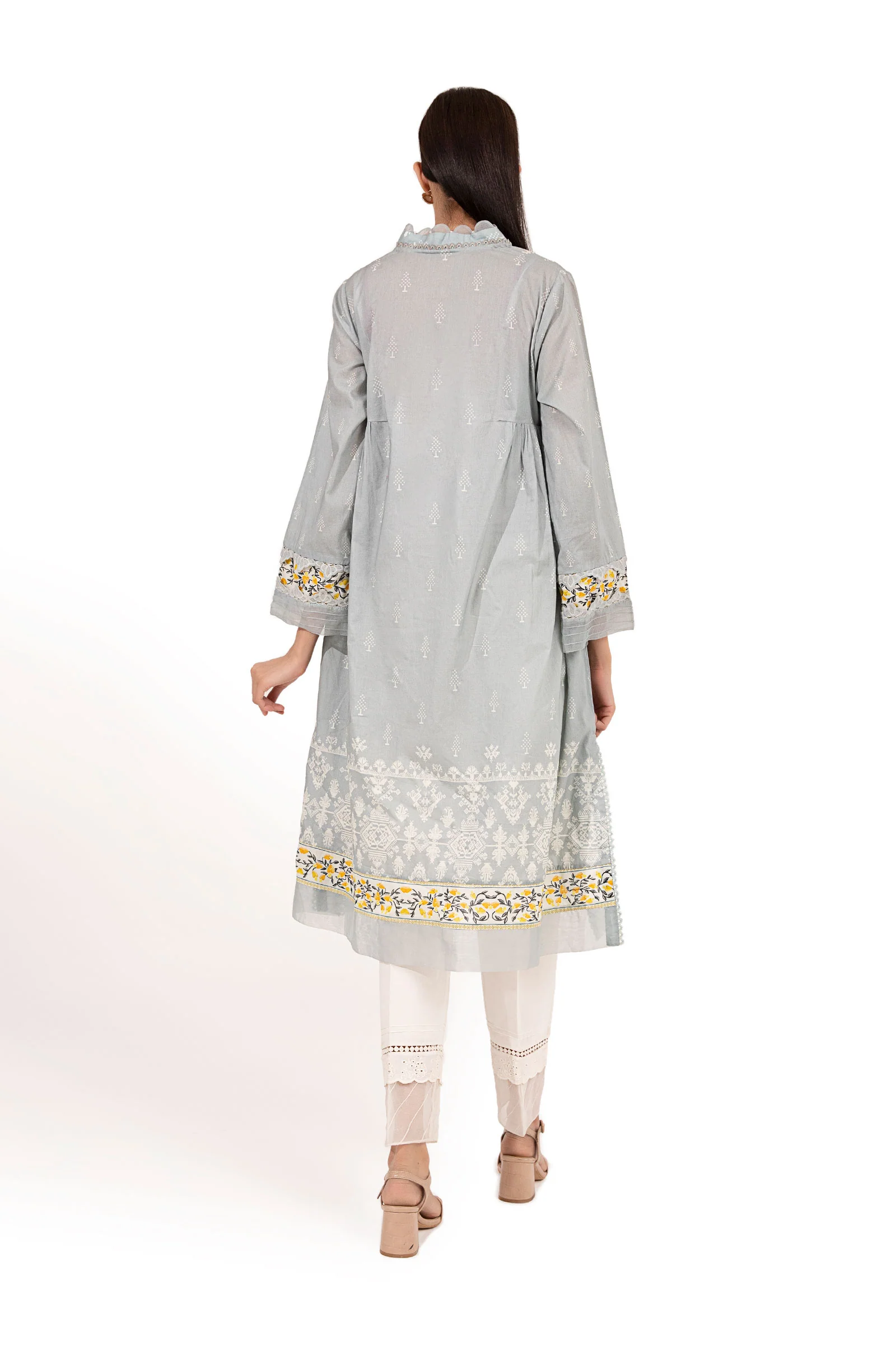 Shirt Grey Printed BUTW22S010 - Image 6