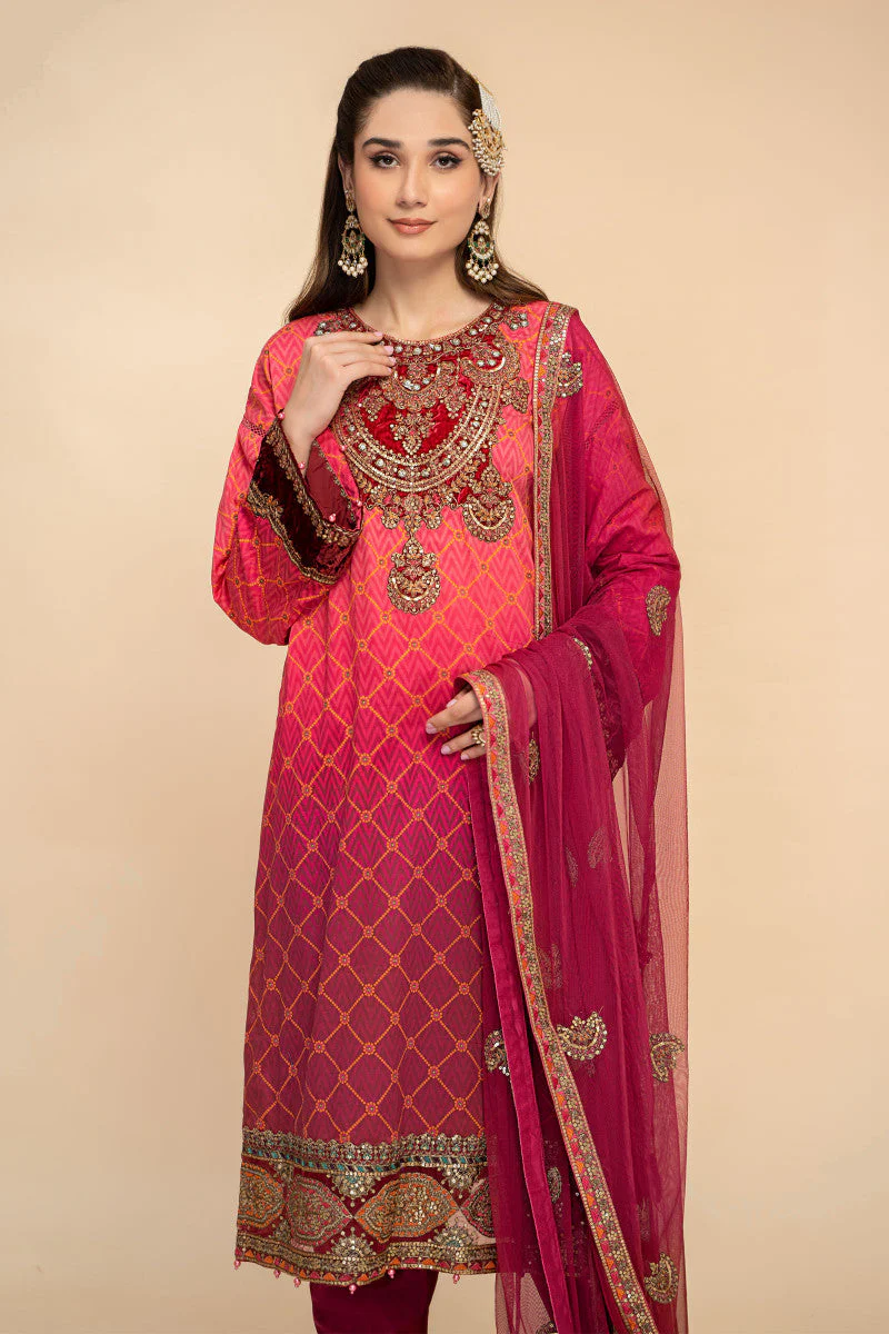 Suit Hot Pink CSS-507 - Image 2