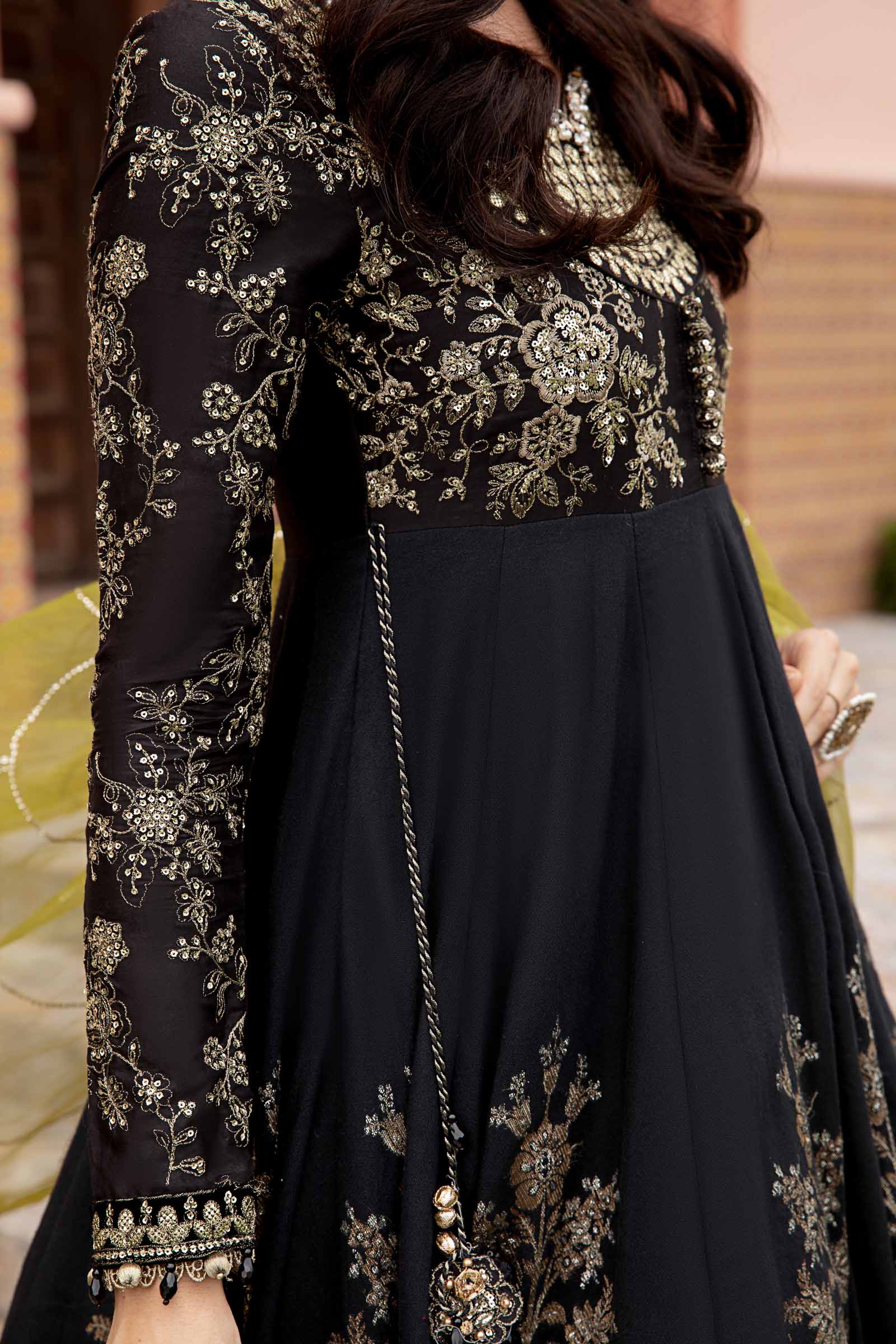 Unstitched Sateen | Black CST-703 - Image 4