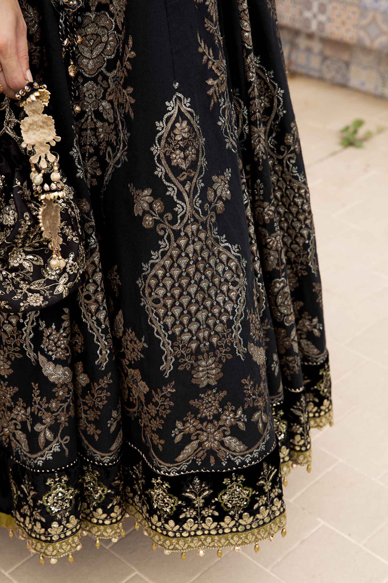 Unstitched Sateen | Black CST-703 - Image 8