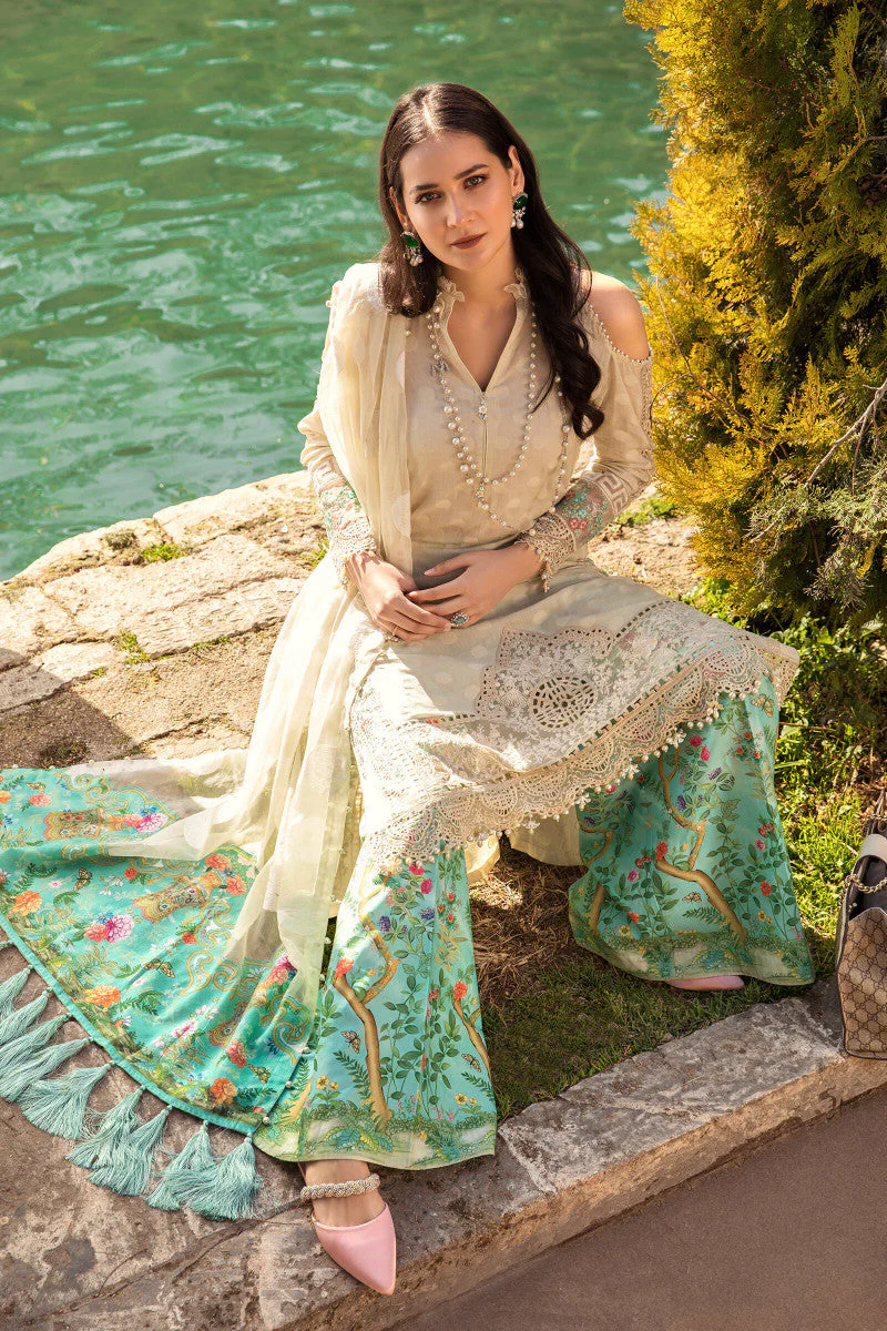 Unstitched Lawn D-2107-A - Image 3