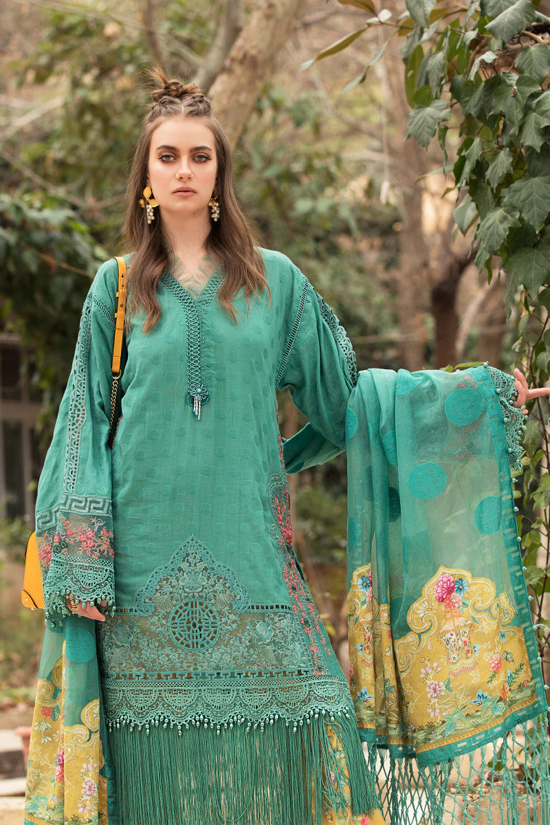 Unstitched Lawn D-2107-B - Image 3