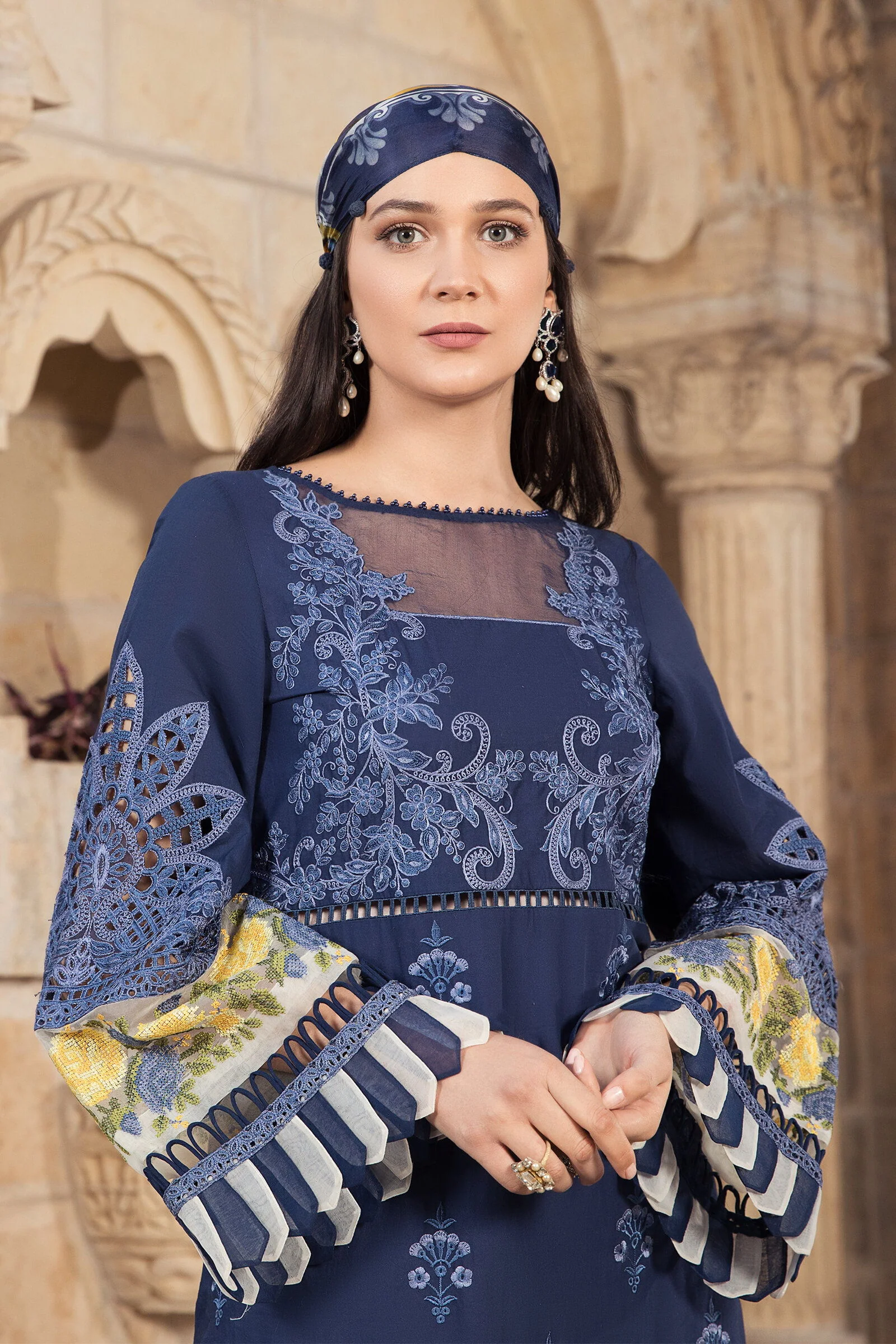 Unstitched Lawn D-2108-A - Image 3