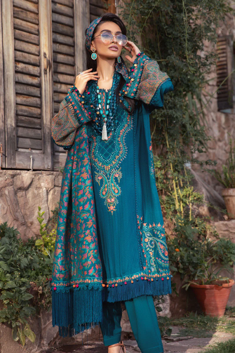 Unstitched Linen DL-1009-Blue - Image 2