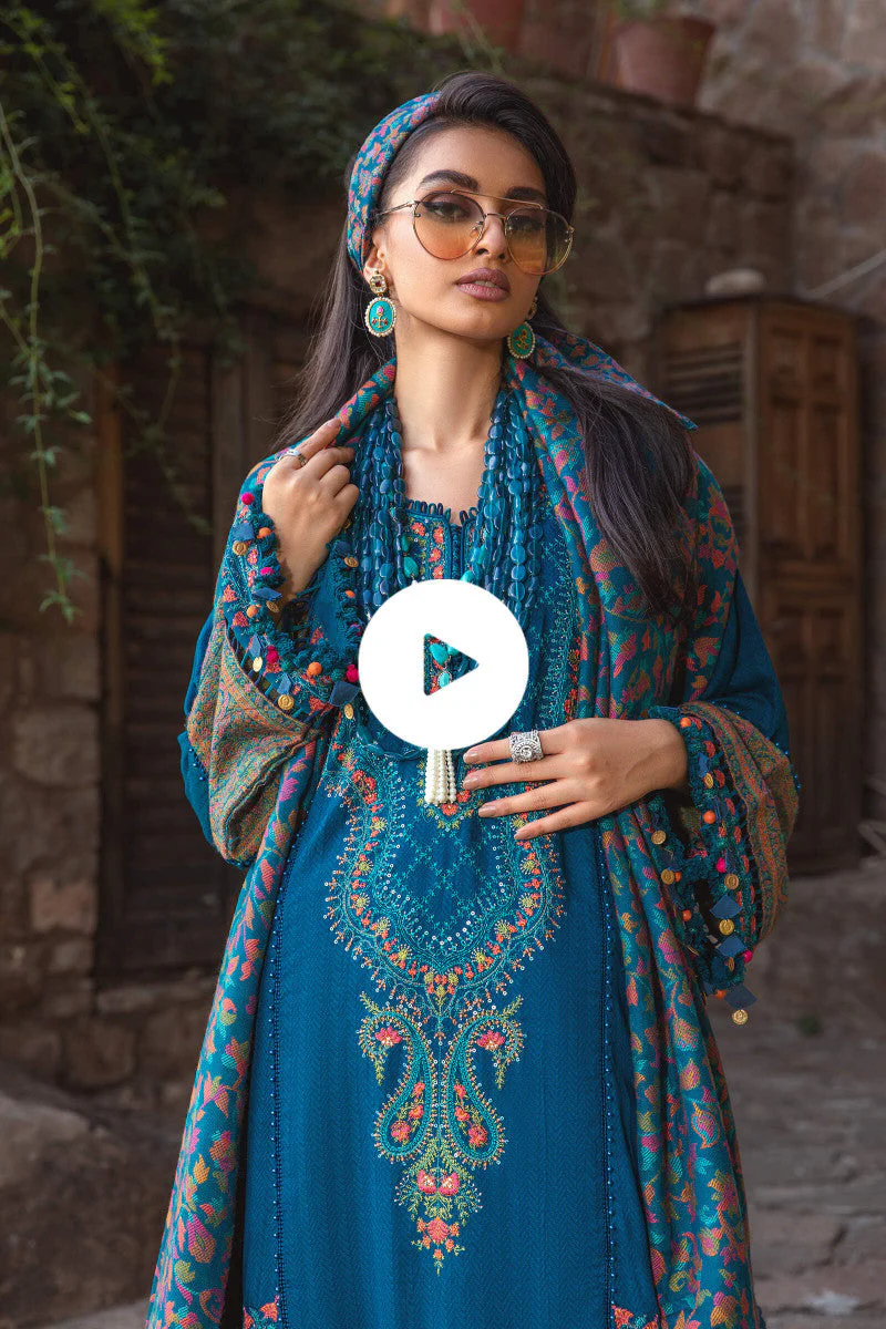 Unstitched Linen DL-1009-Blue - Image 5