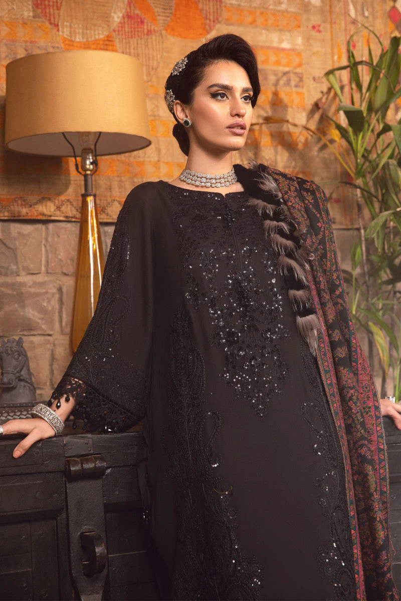 Unstitched Linen DL-1012-Black - Image 4