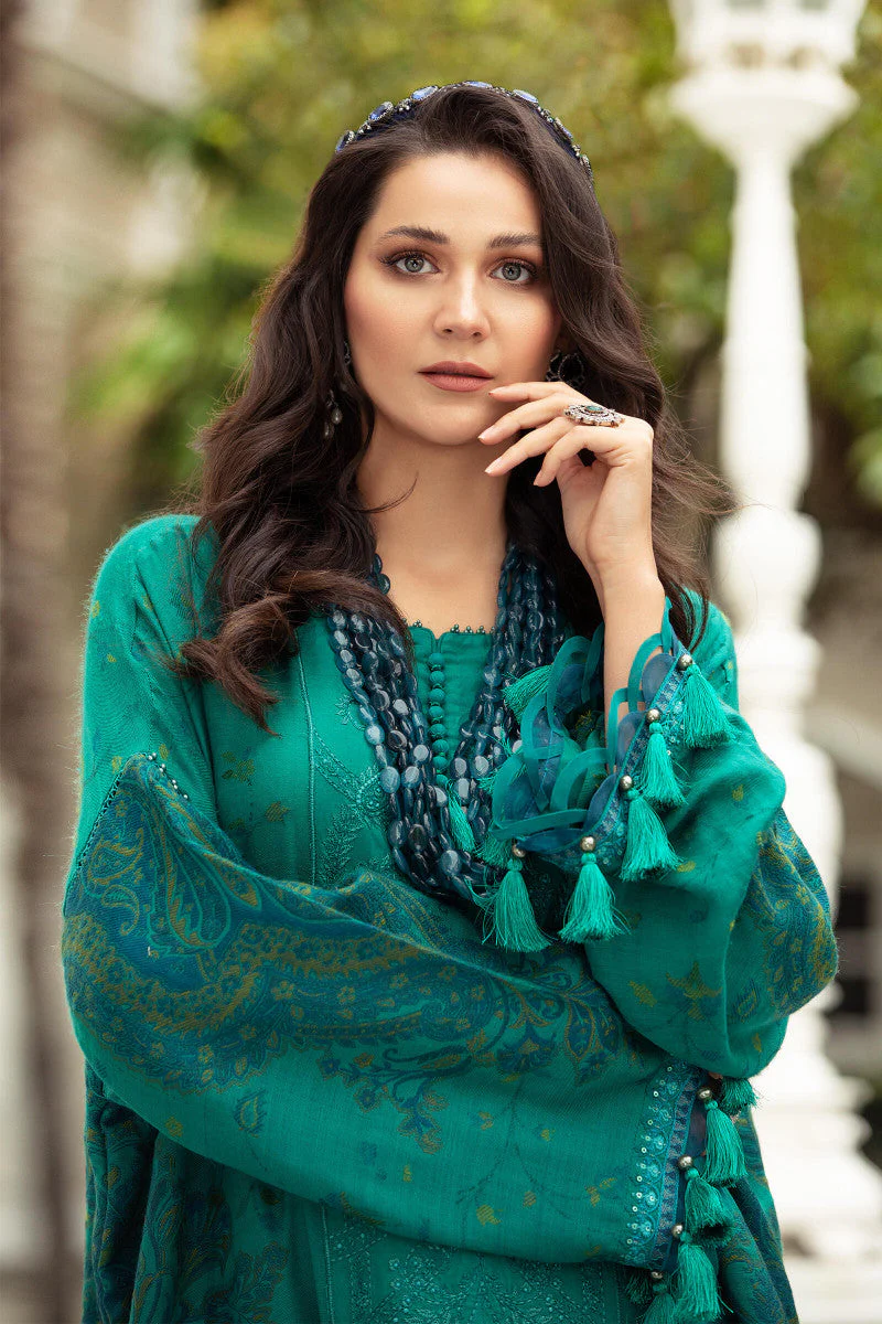 Unstitched Linen DL-901-Sea Green - Image 2
