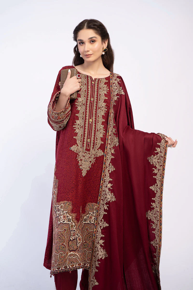 Suit Maroon DLS-1008 - Image 2