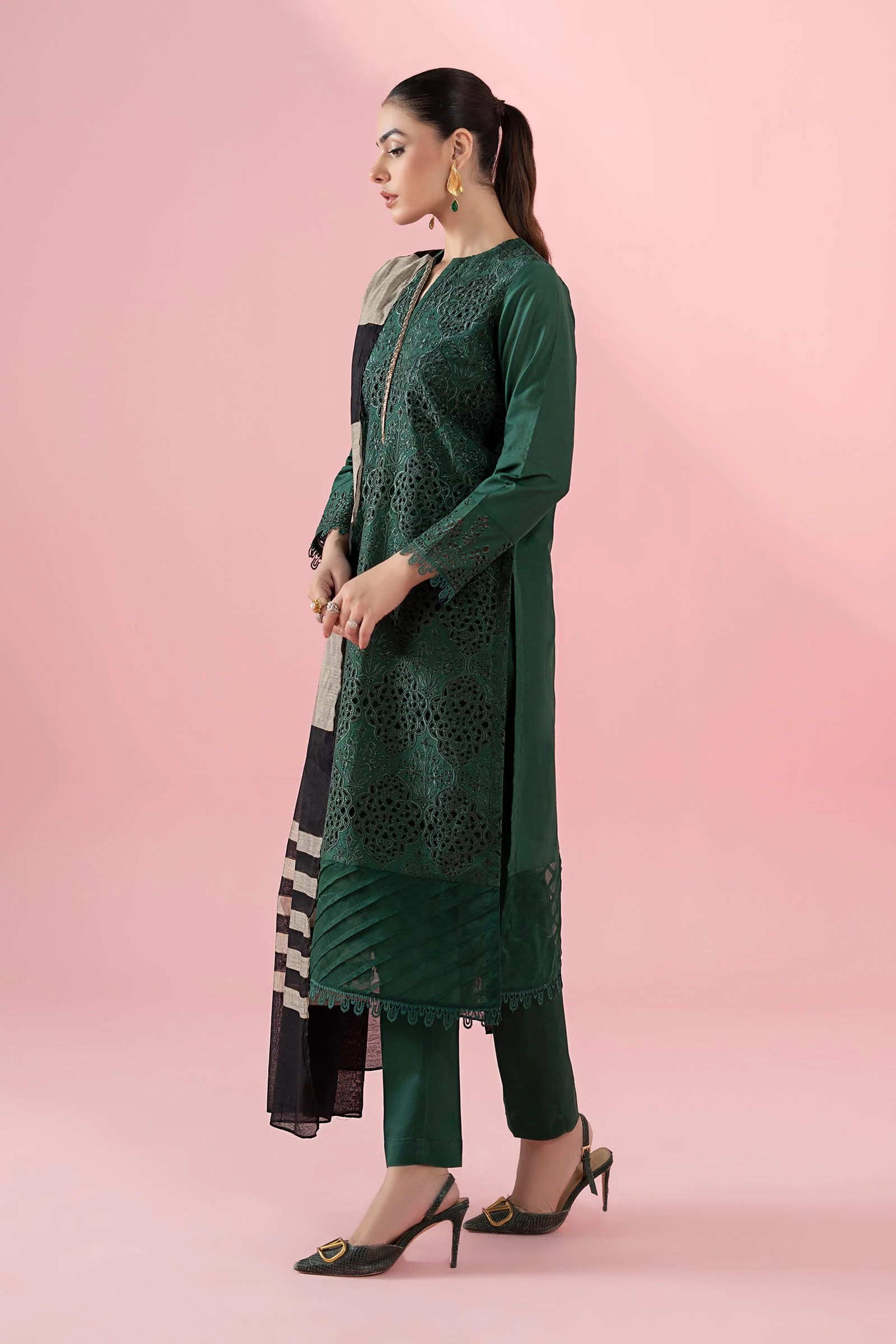 3 Piece Printed Lawn Suit - Image 6
