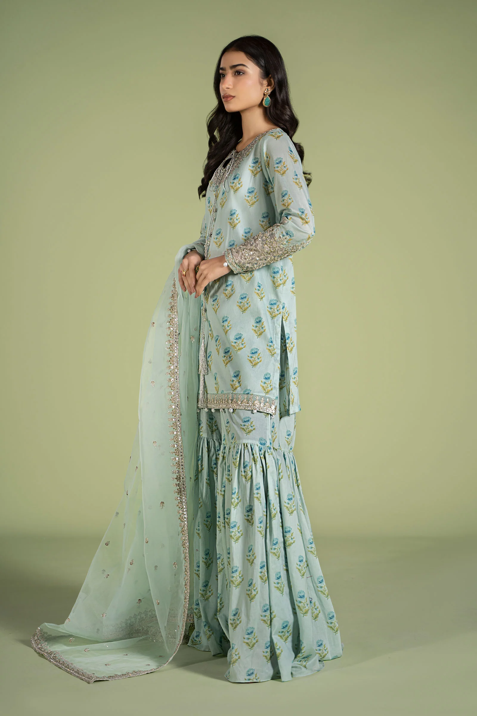 3 Piece Printed Lawn Suit - Image 5
