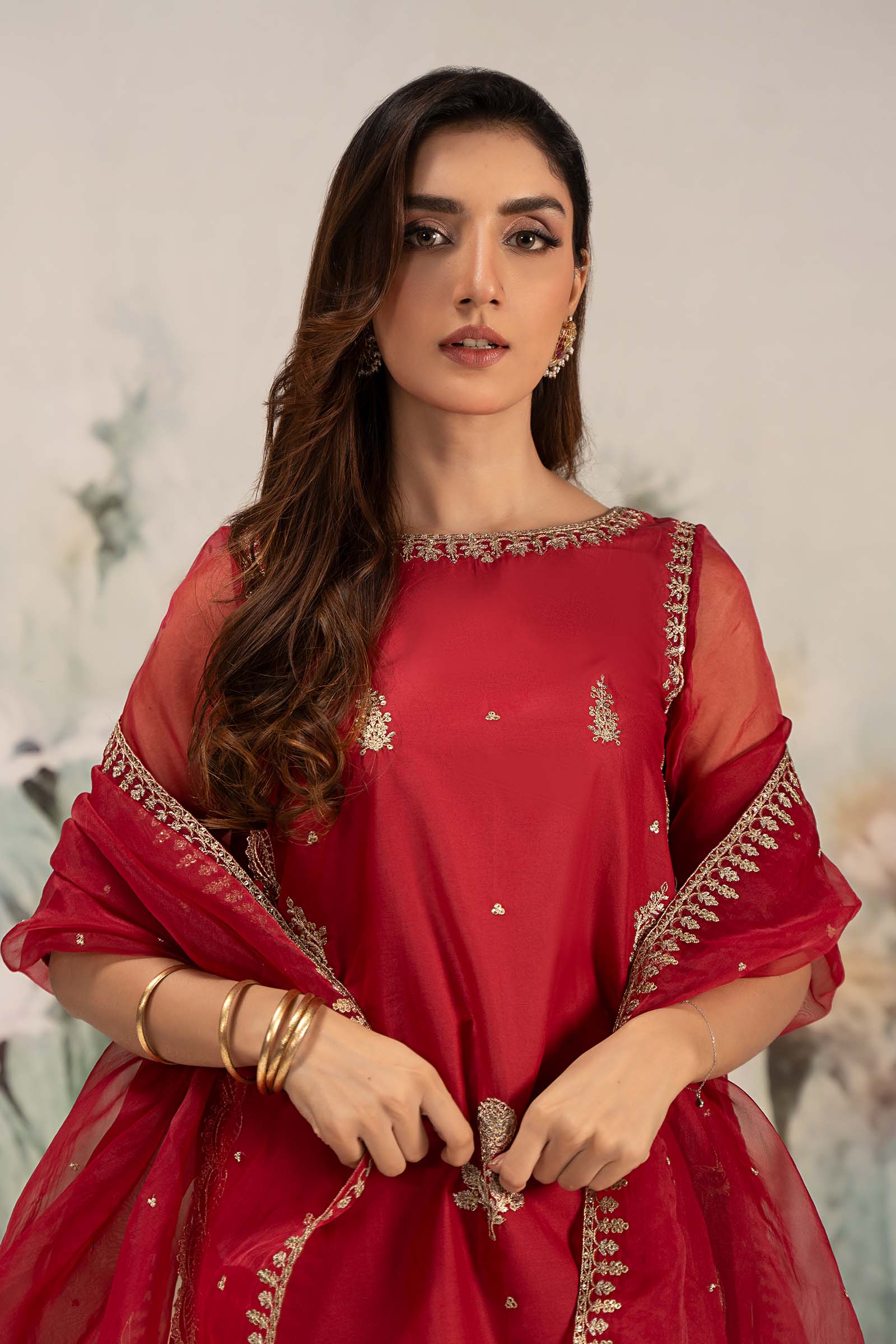 3 Piece Embroidered Lawn Suit - Image 2