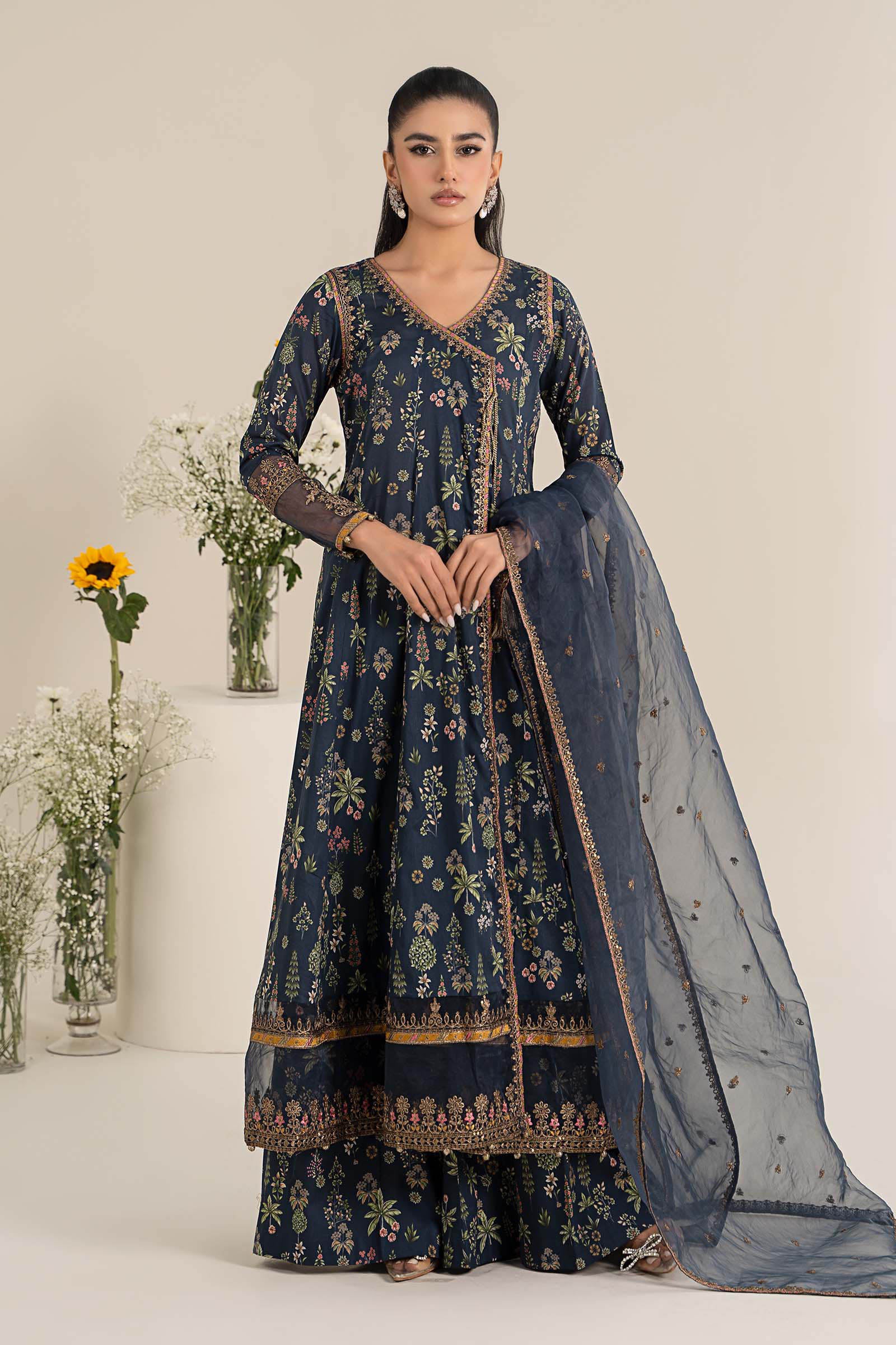 3 Piece Embroidered Lawn Suit