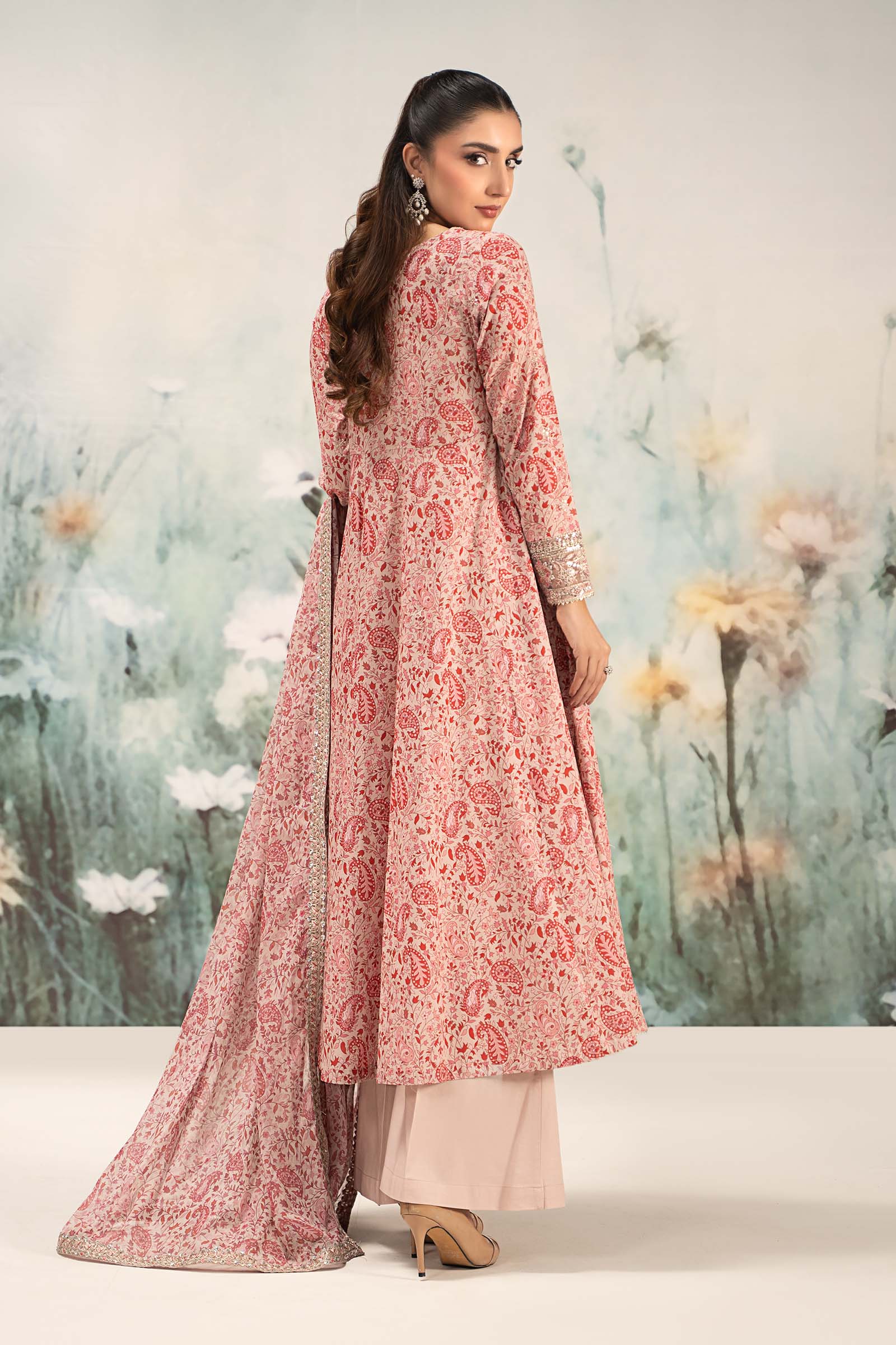3 Piece Embroidered Lawn Suit - Image 13