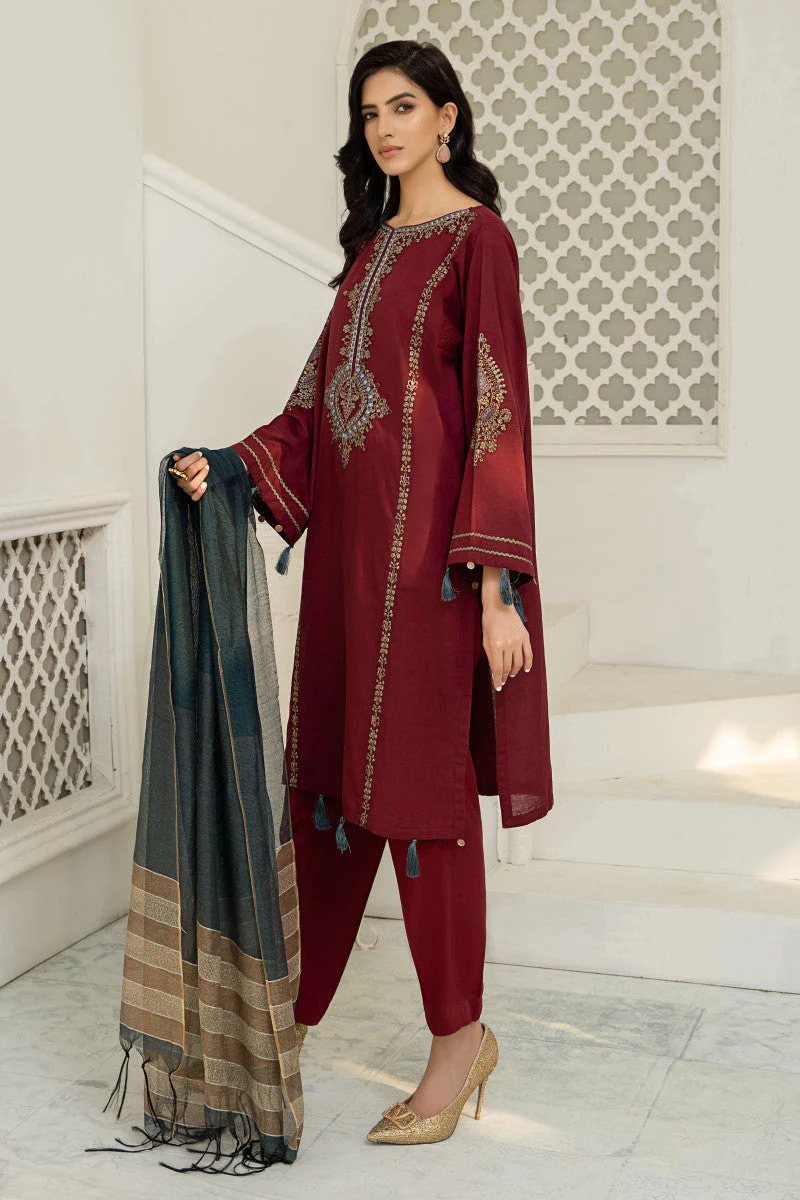 Suit Maroon DW-W22-02 - Image 3