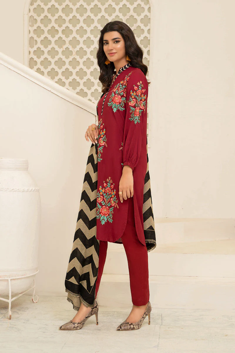 Suit Maroon DW-W22-83 - Image 3