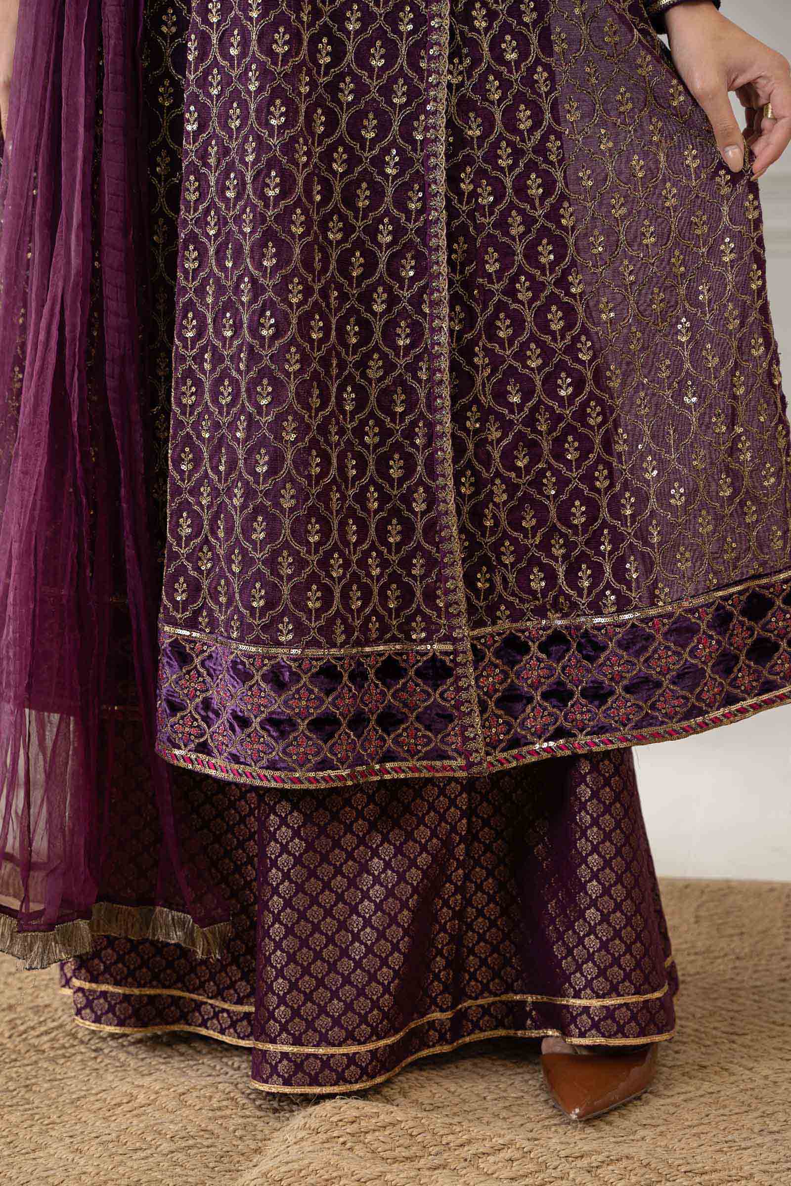 Suit Purple DW-W23-113 - Image 4