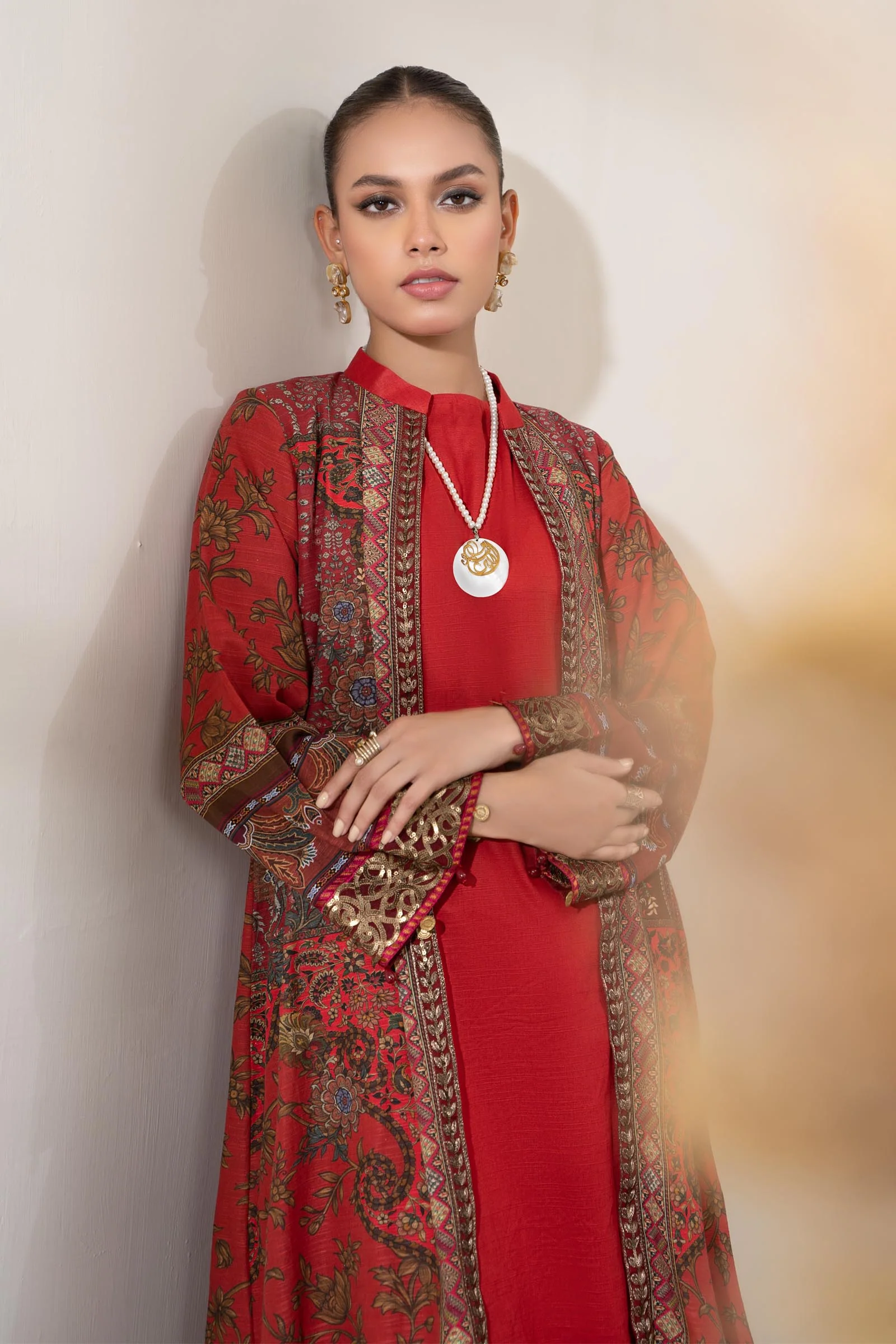 Suit Red DW-W23-87 - Image 3