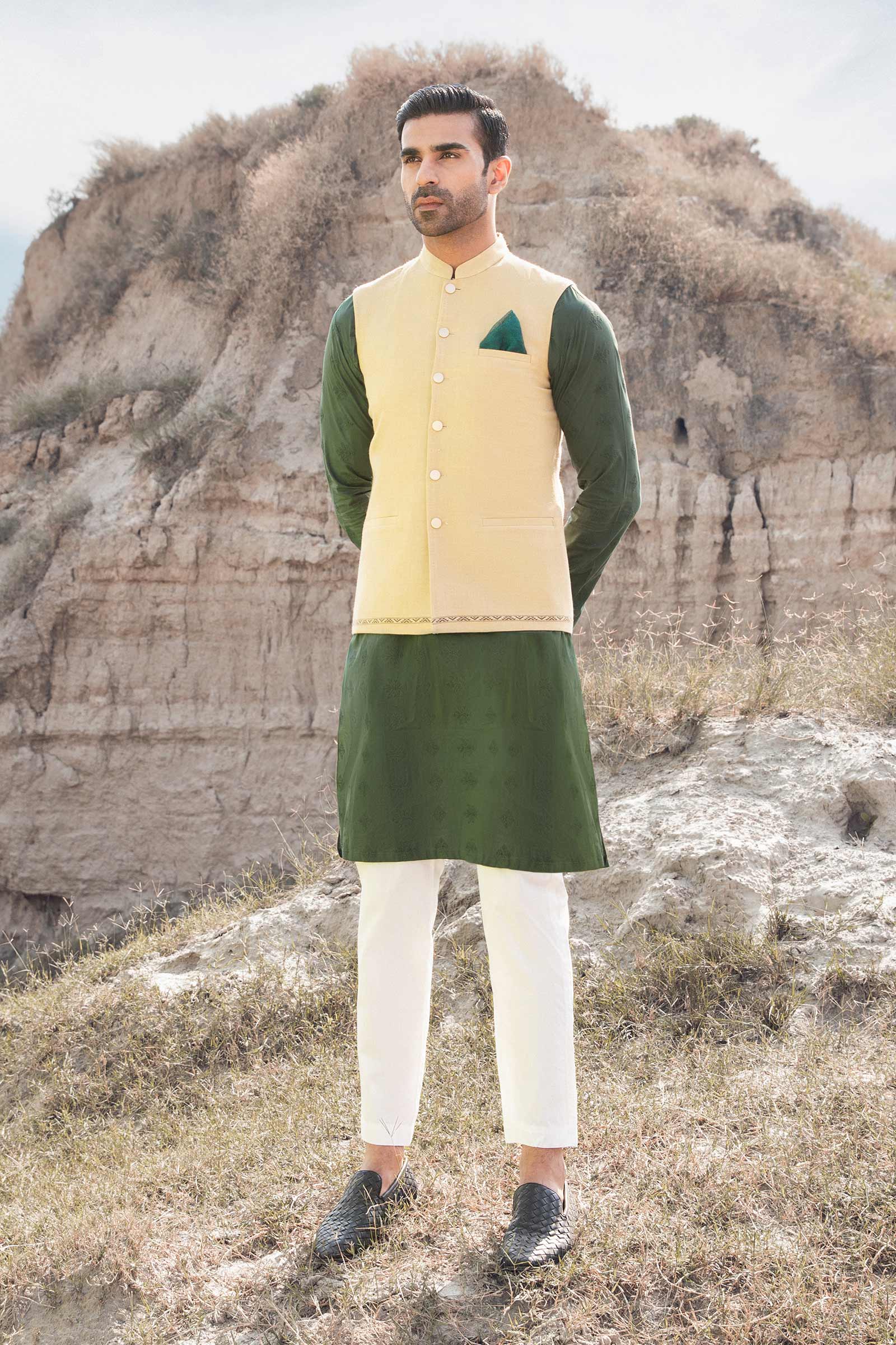 Waistcoat Sand GTS-W23-15 - Image 3