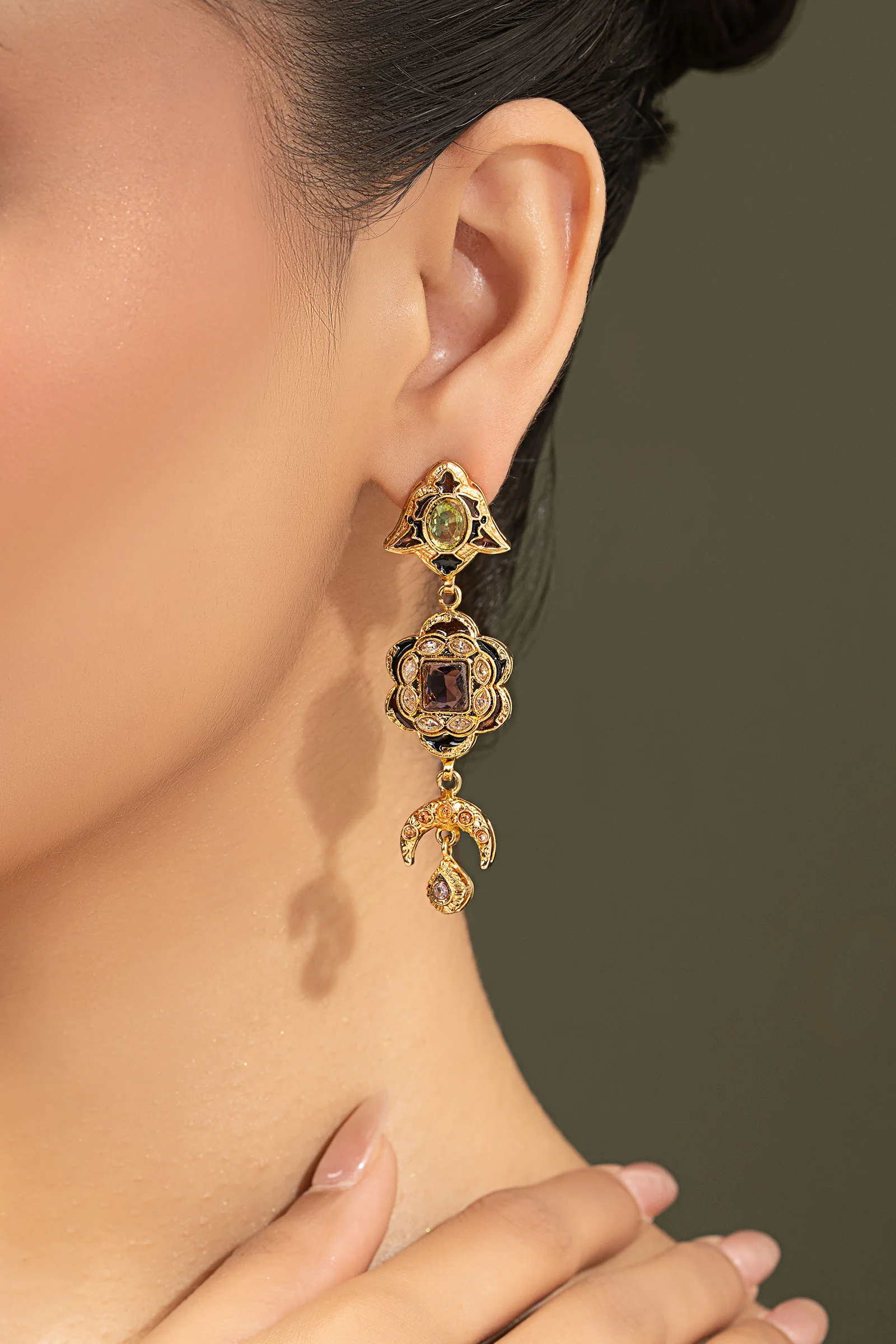 Gulrukh Earrings - Image 3