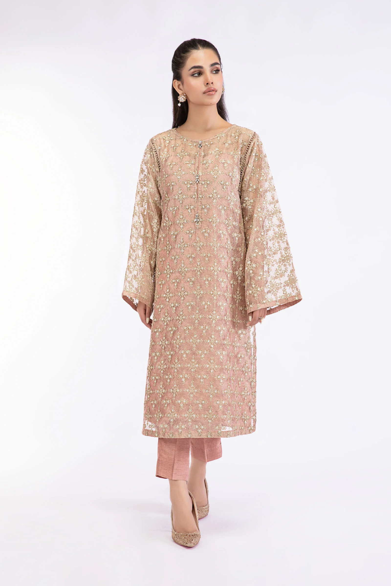 M.Luxe Fabrics Peach LF-503