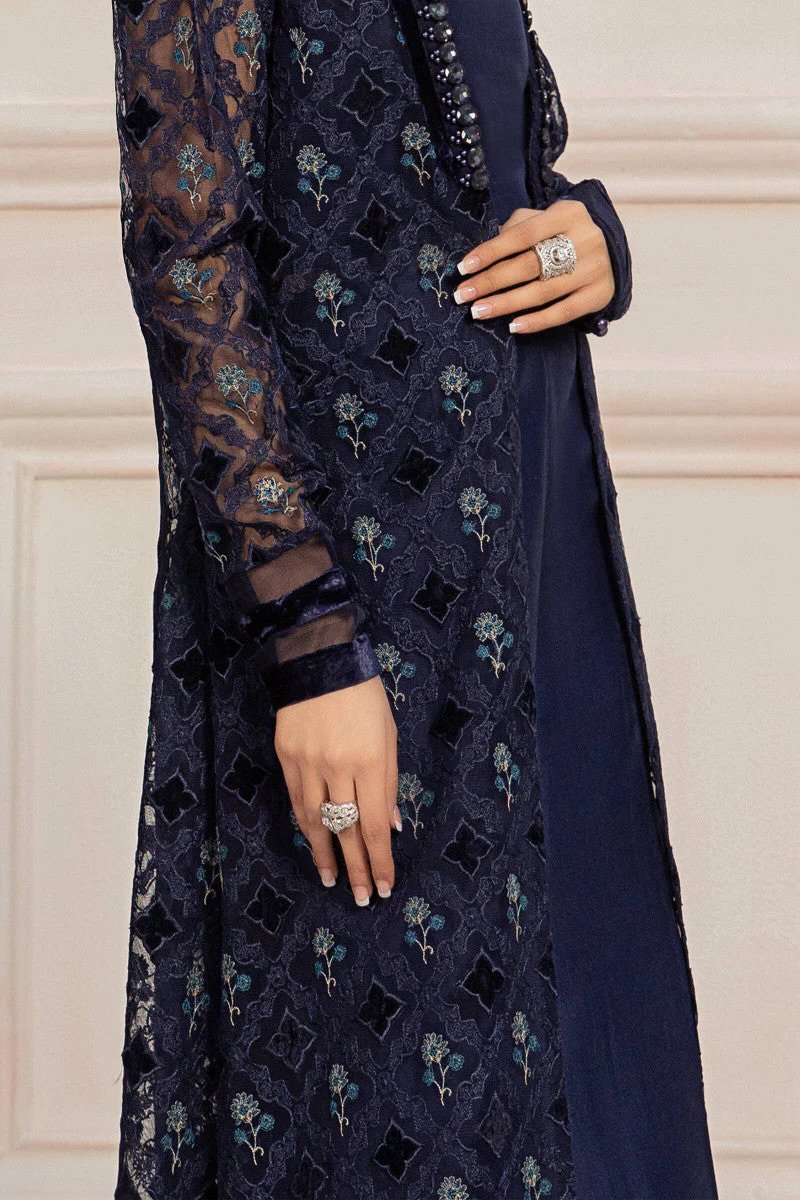 M.Luxe Fabrics LF-PN-108-A-Blue - Image 2
