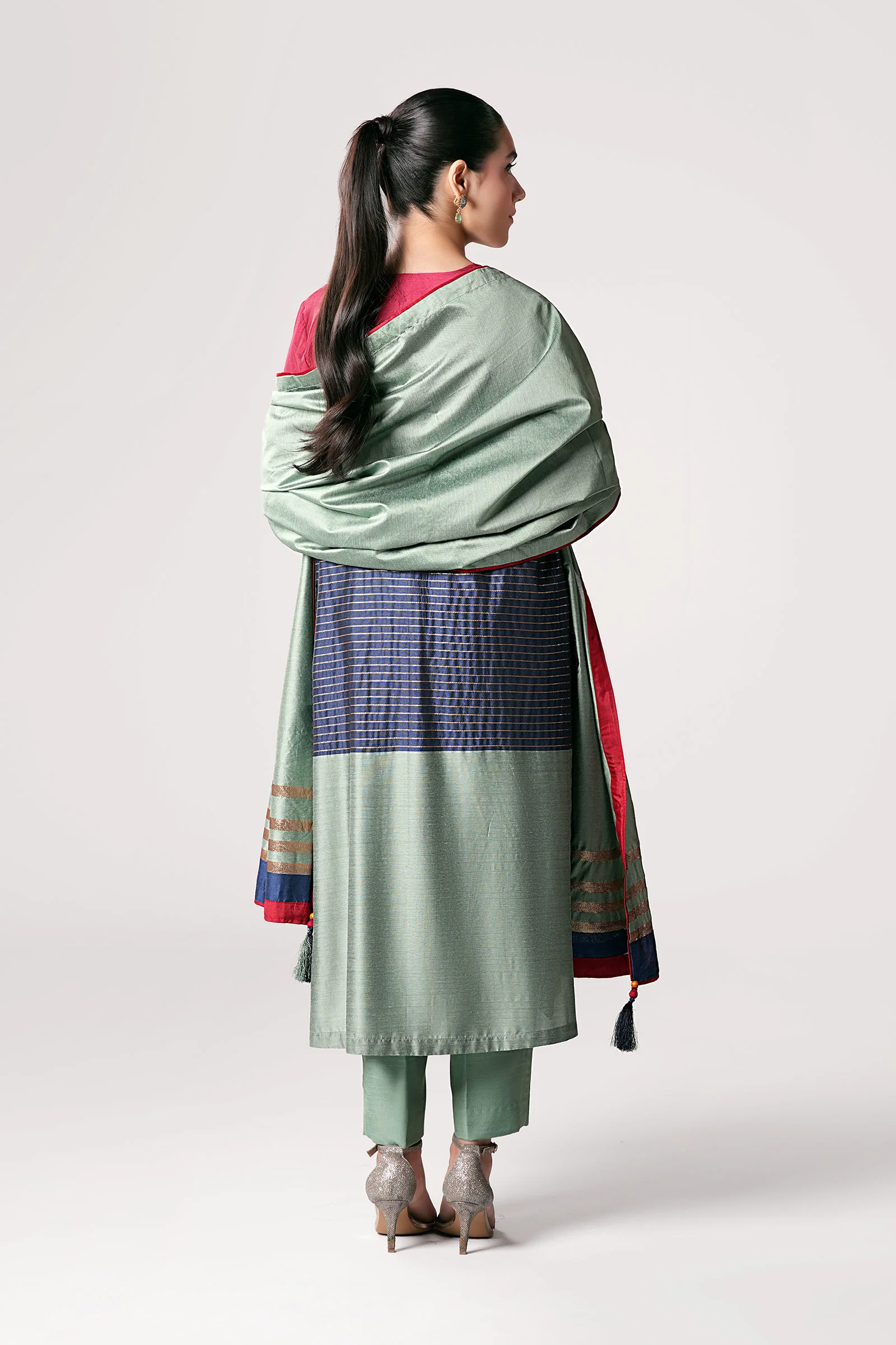 2 Pc Yarn Dyed Suit - Image 5