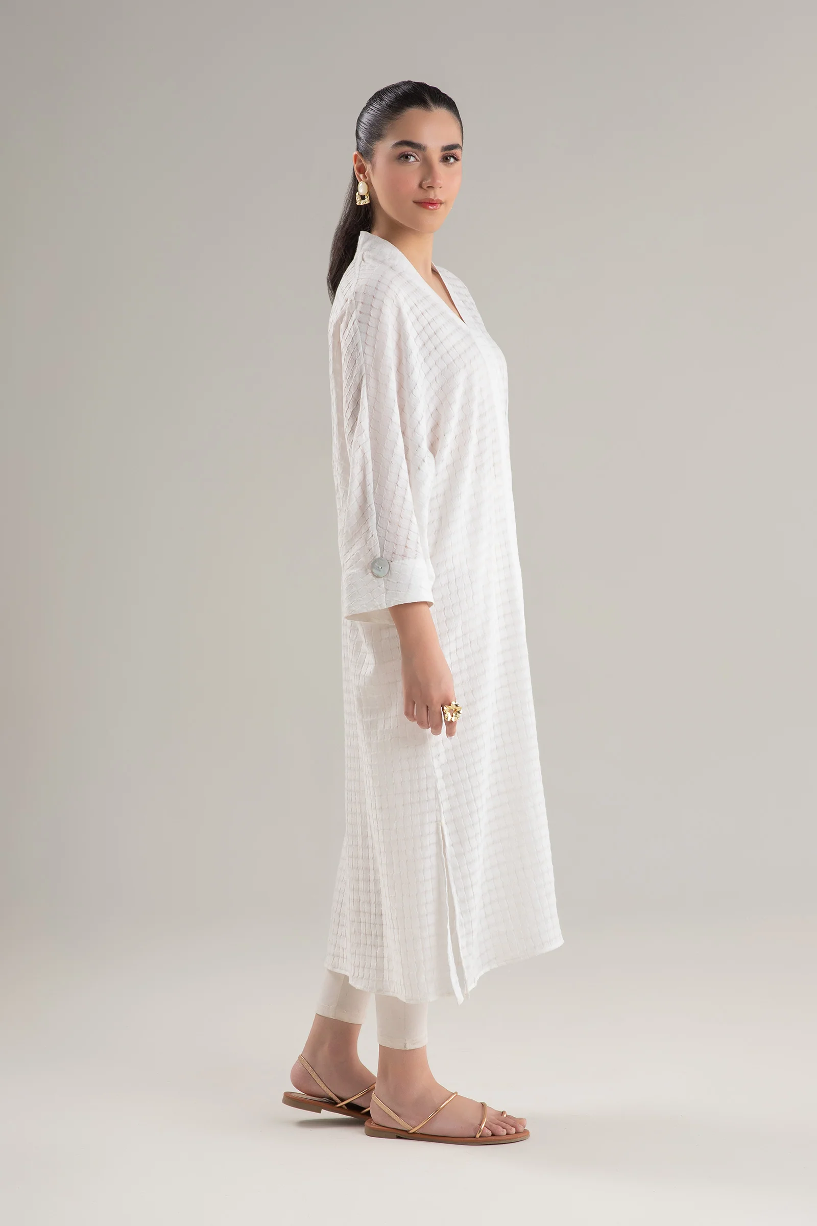 Dyed Textured Tunic - Image 4