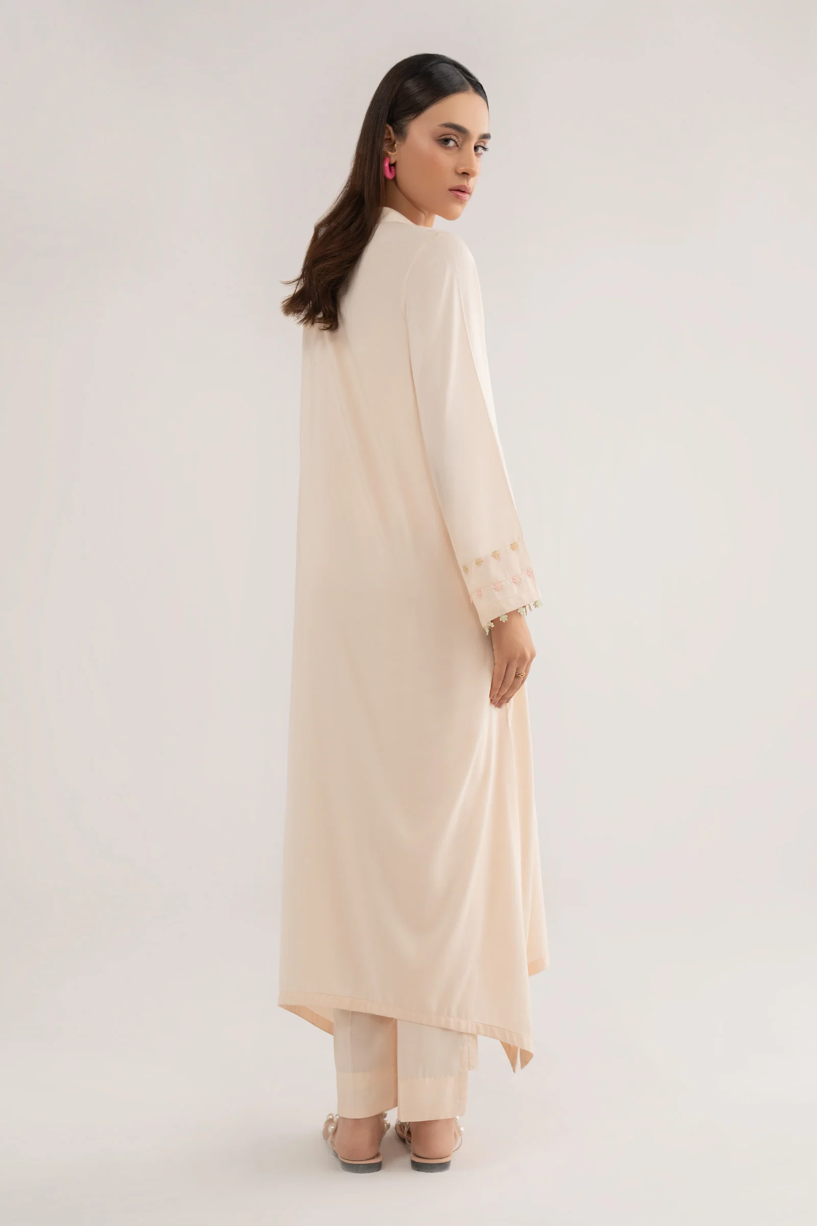 2 Pc Dyed Arabic Lawn Suit - Image 7