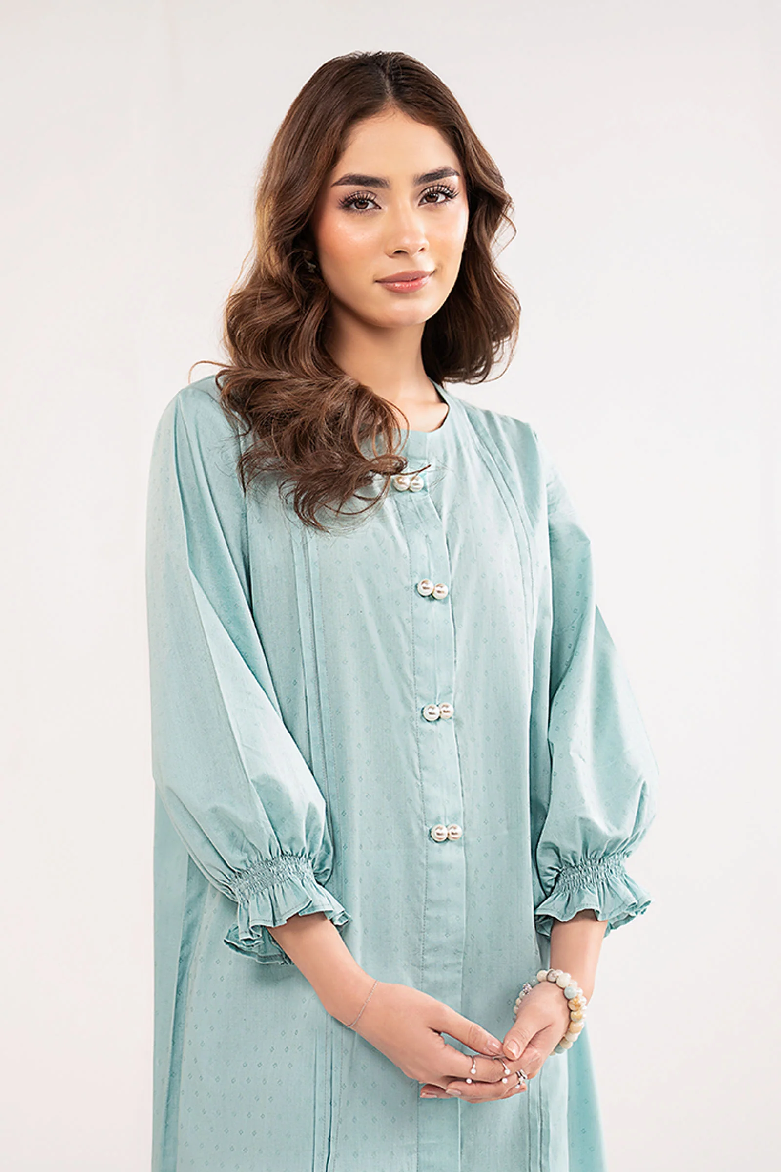 Dyed Dobby Cotton Shirt - Image 4