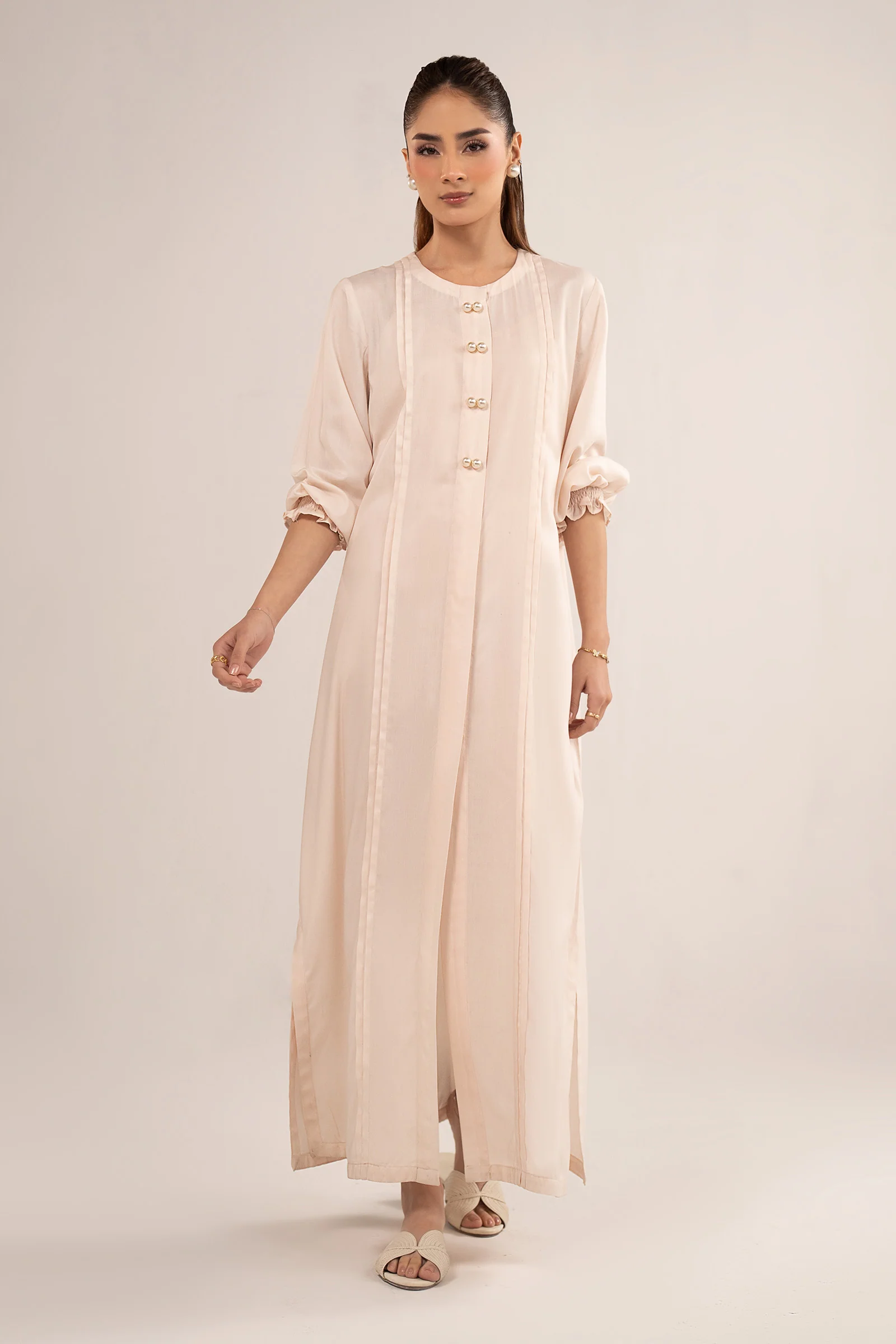 Dyed Arabic Lawn Shirt