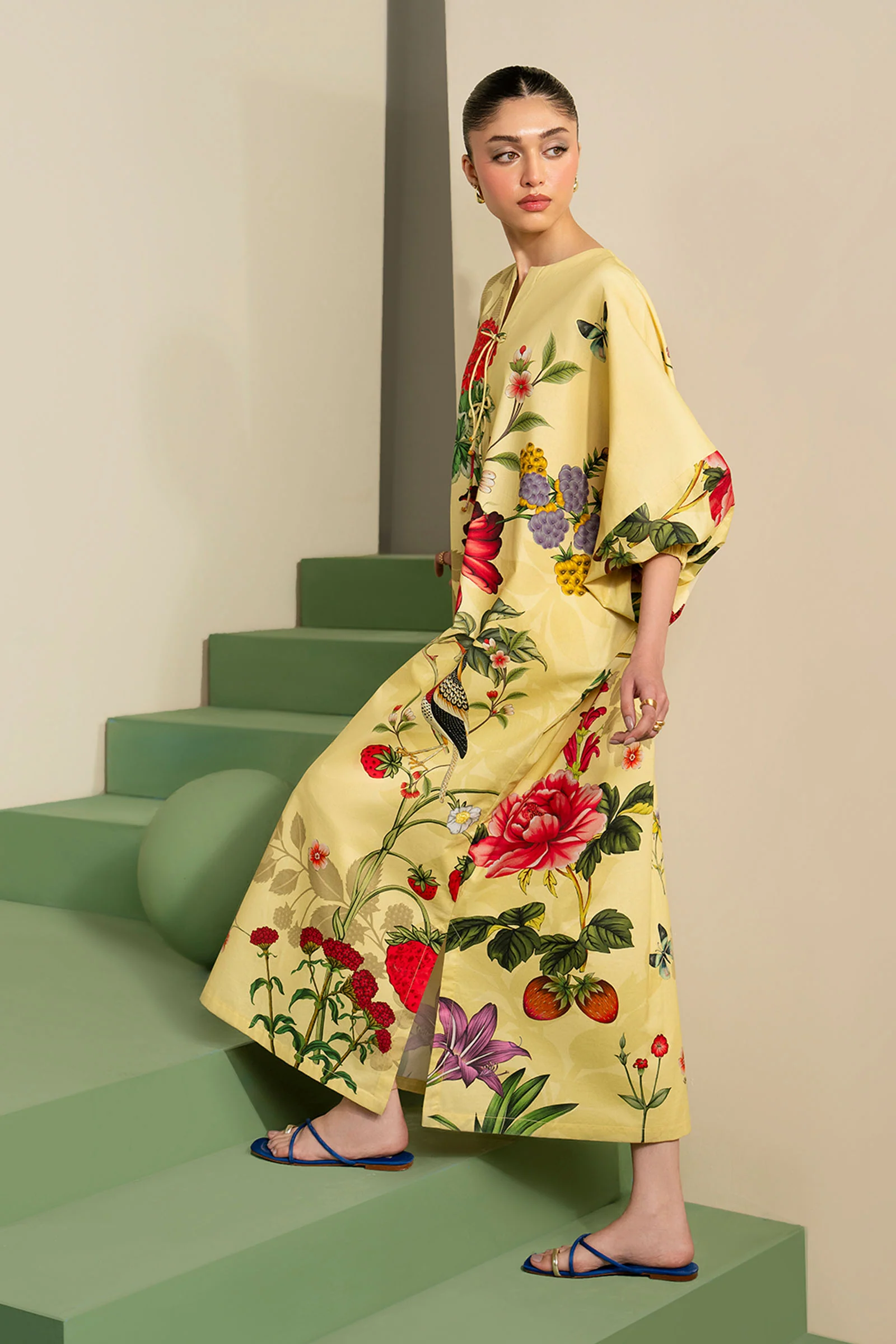 Printed Lawn Shirt - Image 5