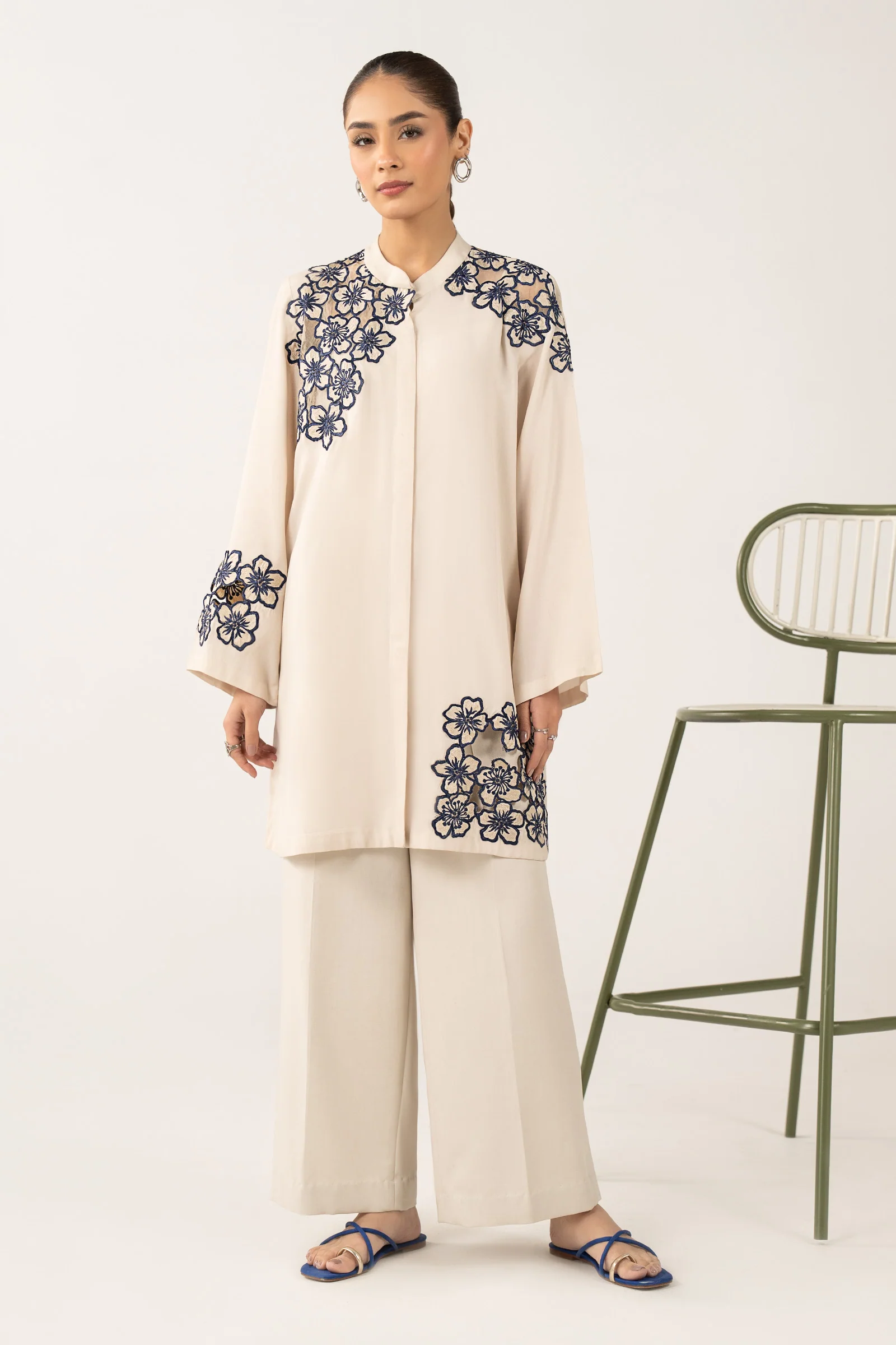 Embroidered Lawn Shirt