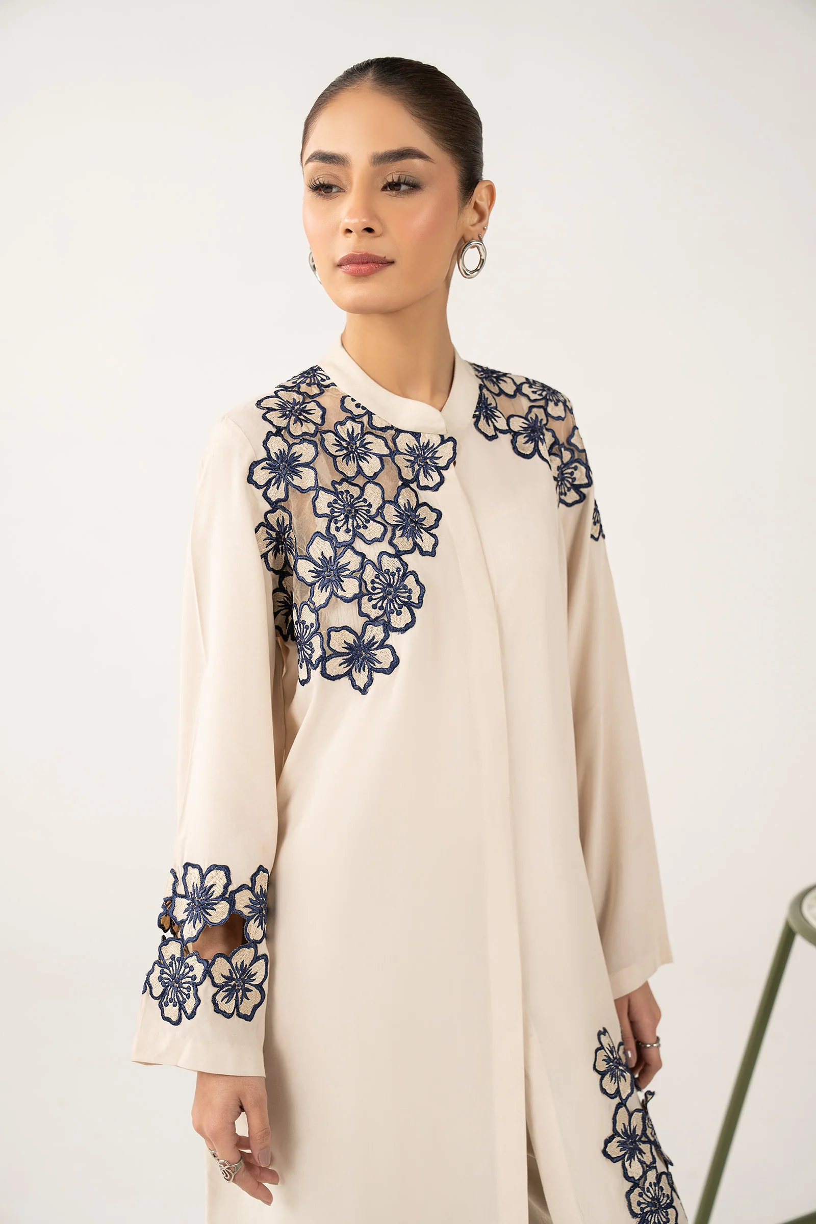 Embroidered Lawn Shirt - Image 2