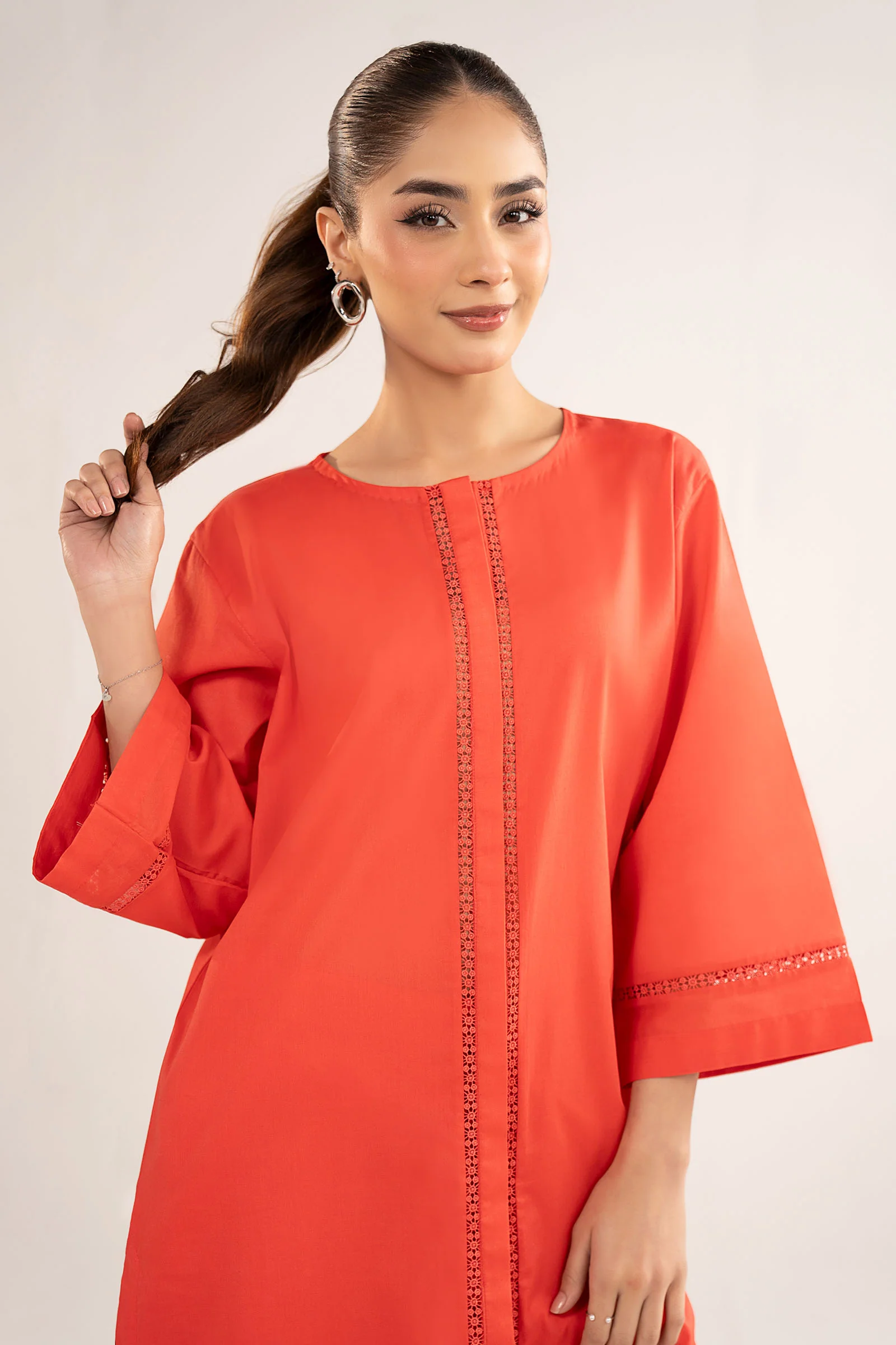 2 Pc Dyed Lawn Suit - Image 4