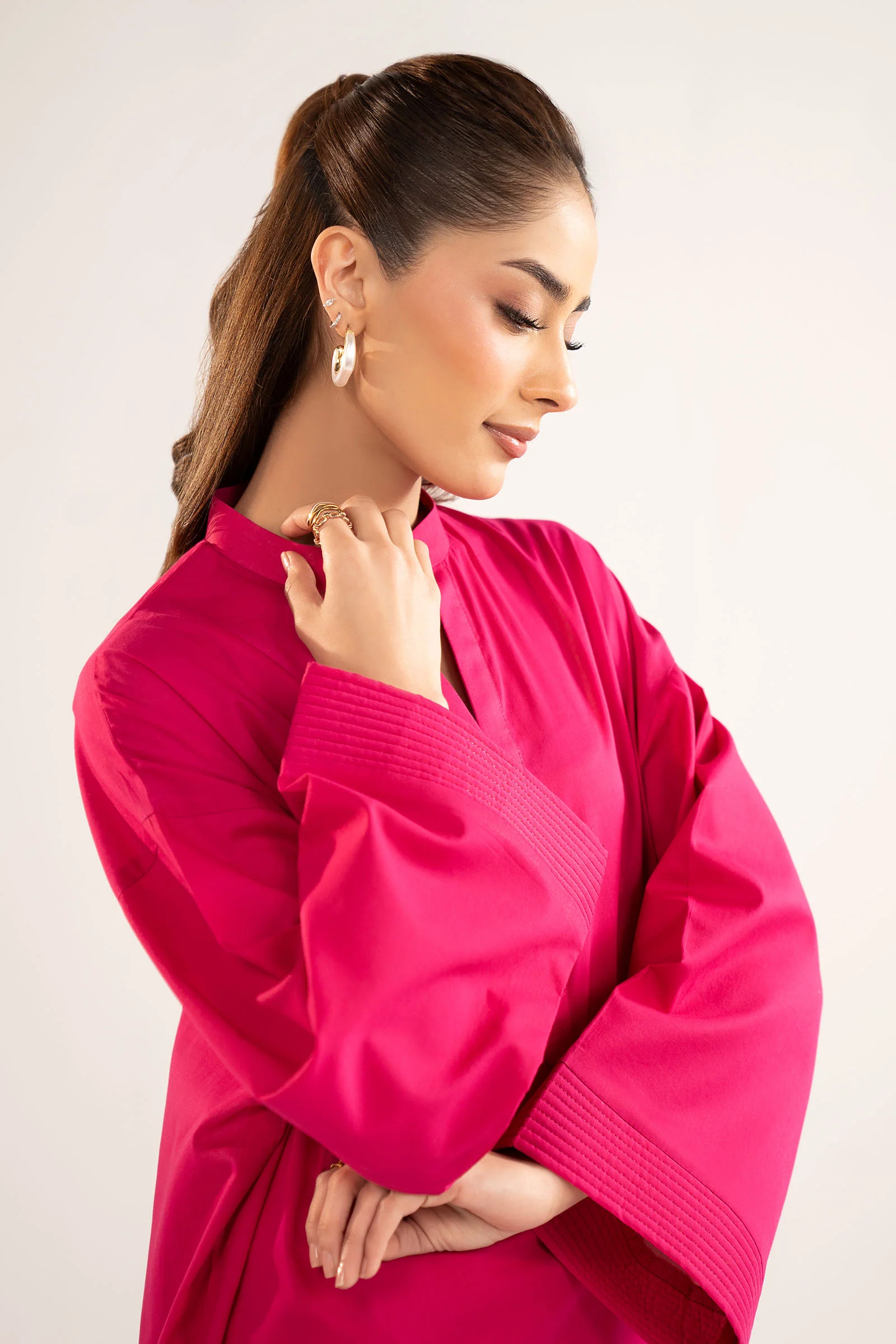 2 Pc Dyed Lawn Suit - Image 3