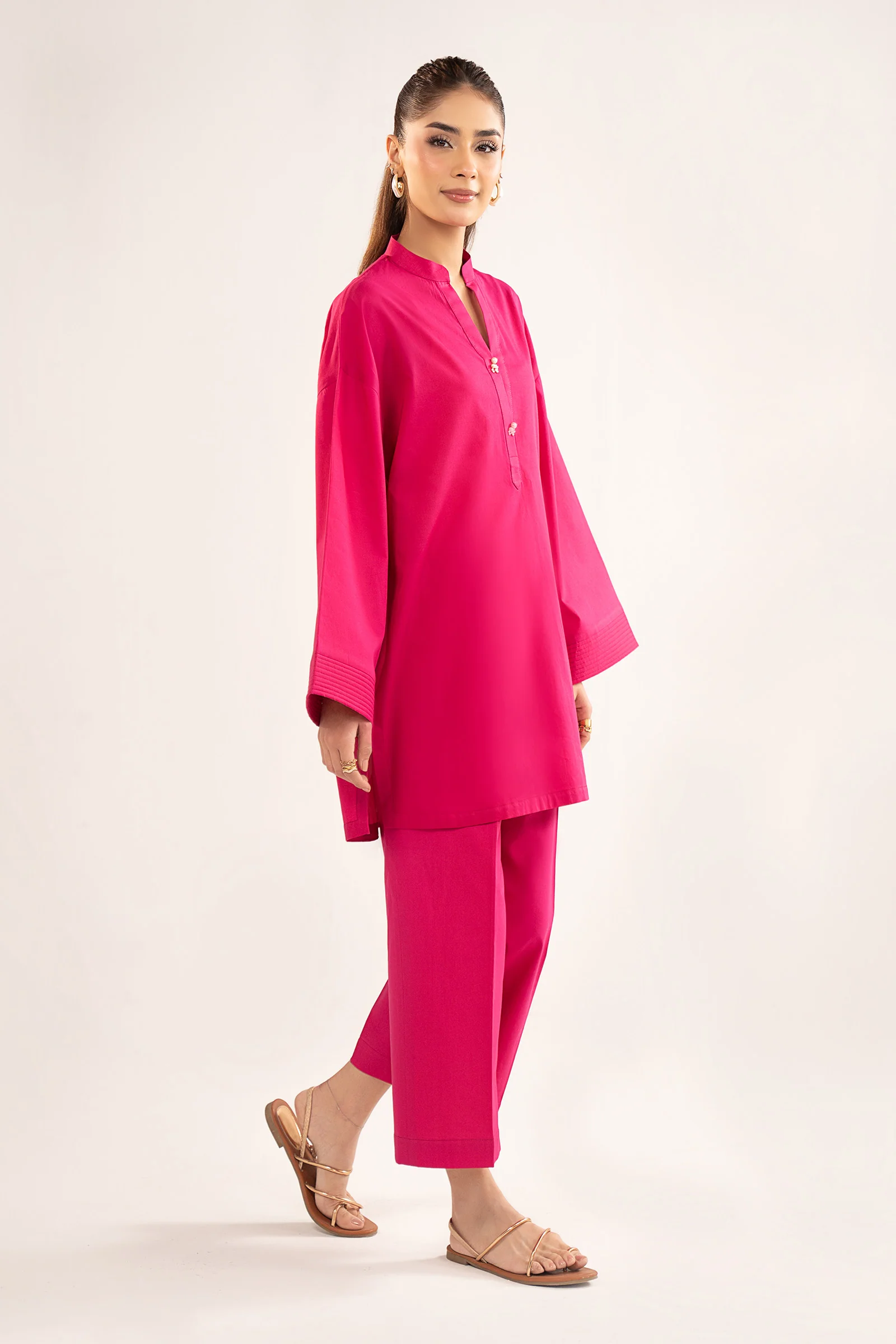 2 Pc Dyed Lawn Suit - Image 5