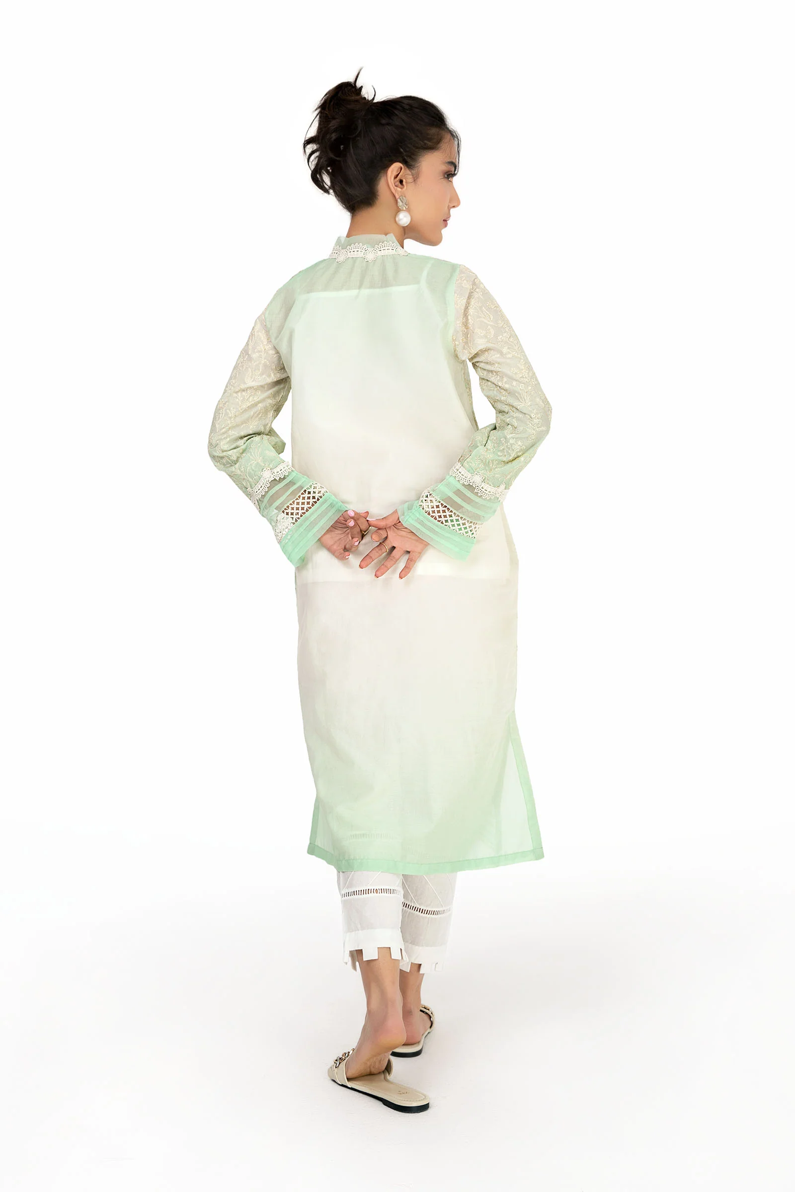 Shirt Mint Green MB-EF23-17 - Image 4
