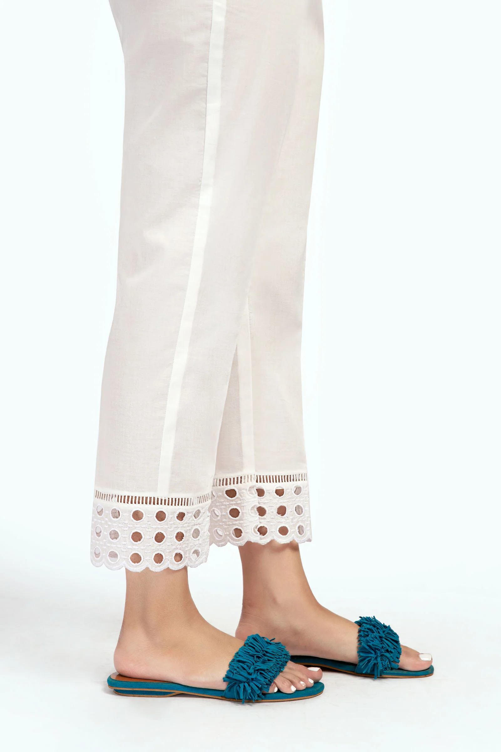 Embroidered Cambric Trouser | MB-EF23-94 - Image 2
