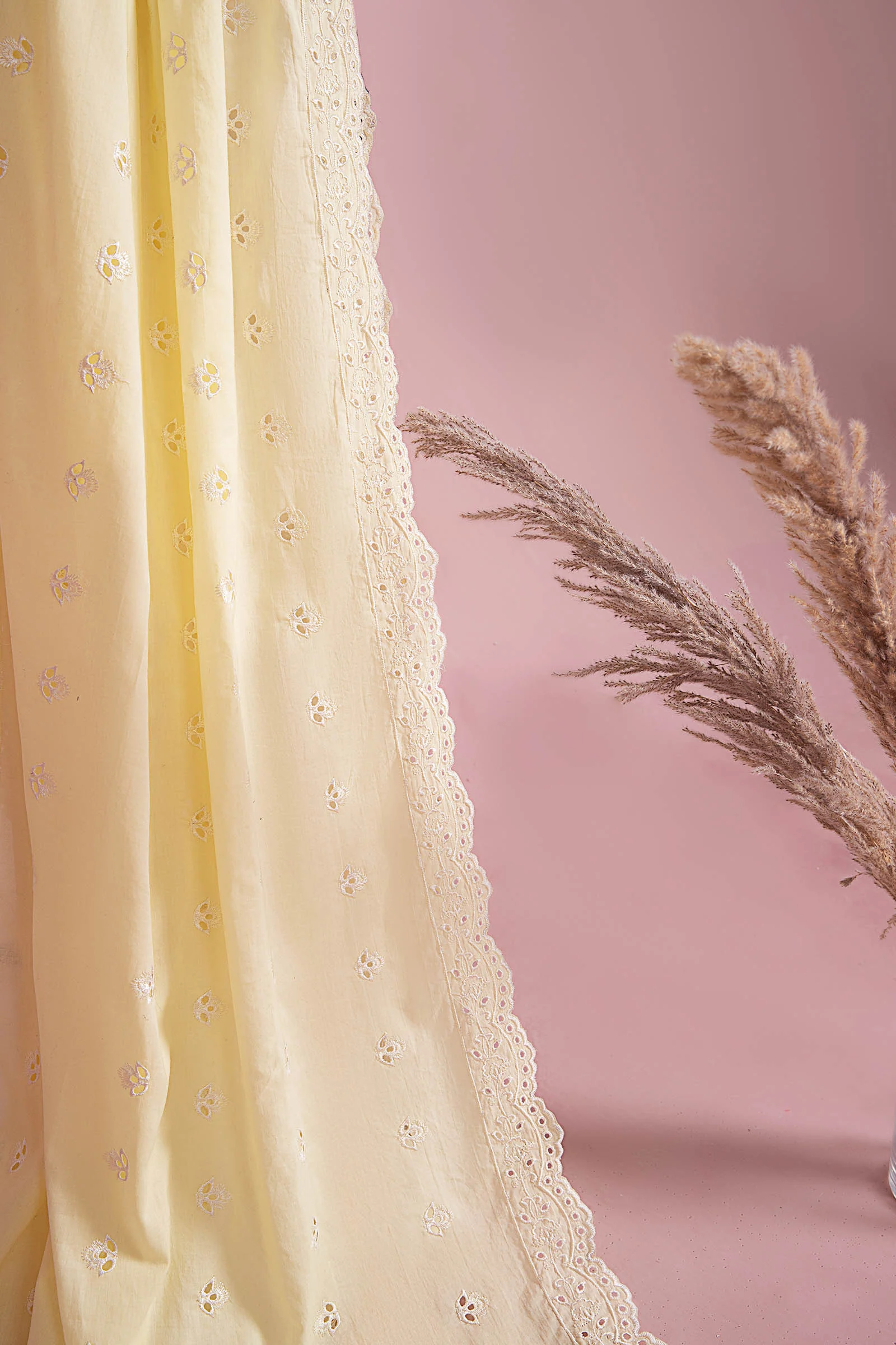 Embroidered Lawn Dupatta - Image 3