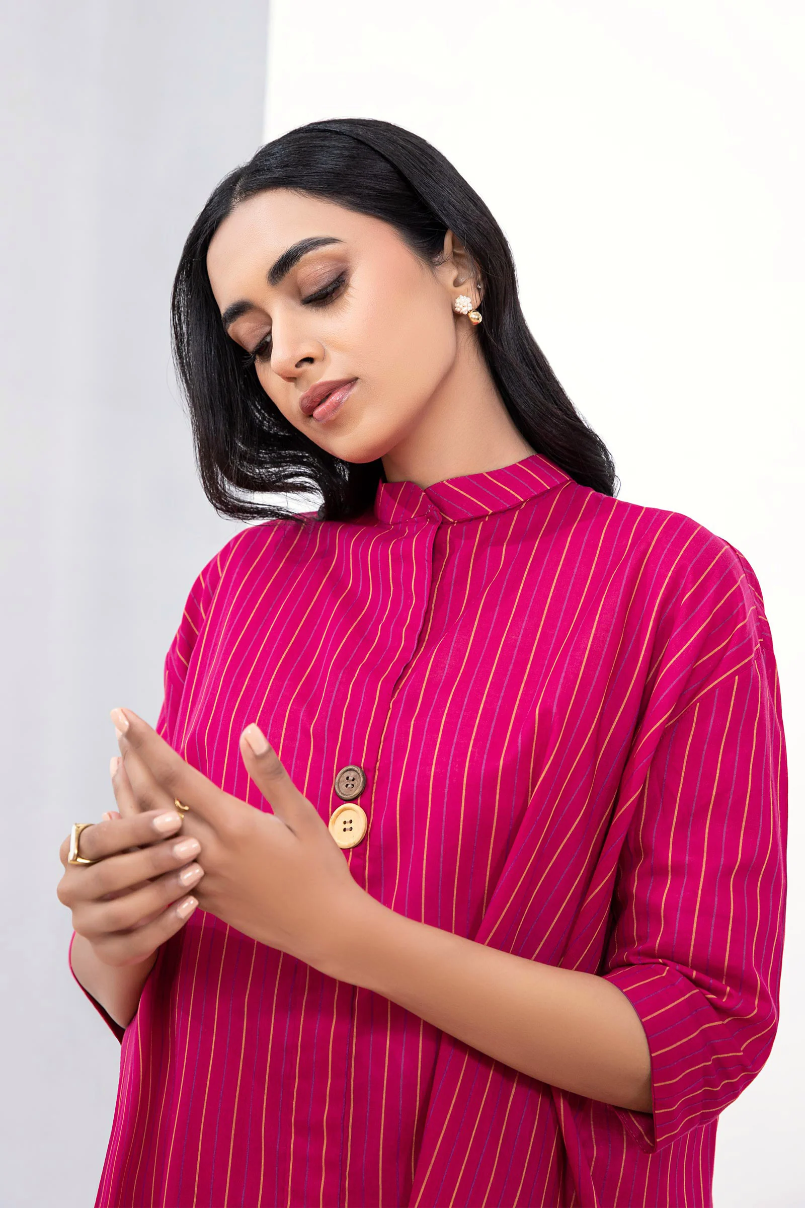 Dyed Arabic Lawn Co-Ord Set - Image 3