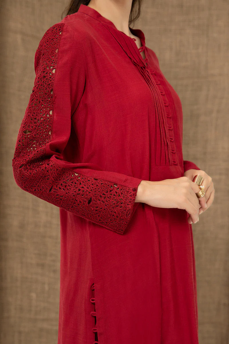 Shirt Red MB-SS21-145 - Image 4