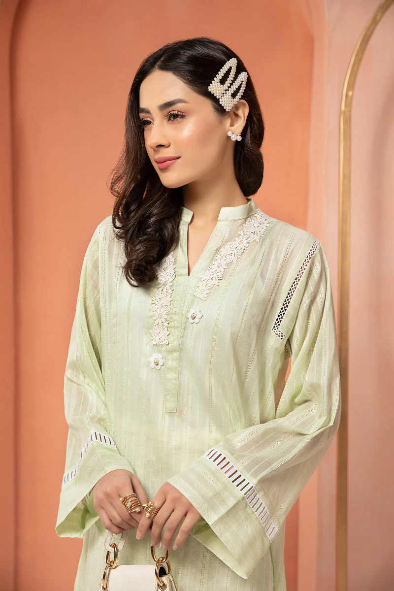 Shirt Green MB-SS22-09 - Image 2
