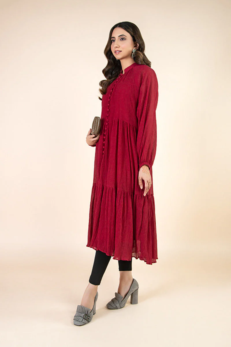 Shirt Red MB-SS22-117 - Image 3