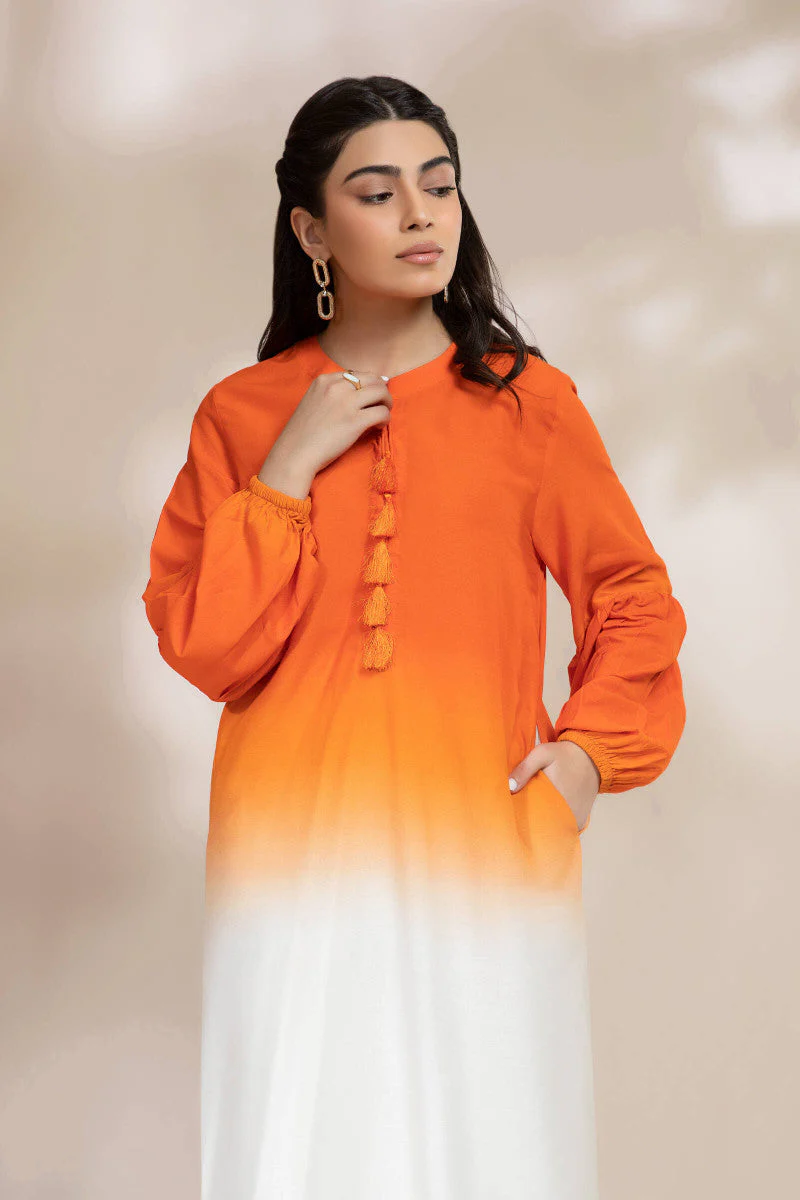 Shirt Orange MB-SS22-13 - Image 2