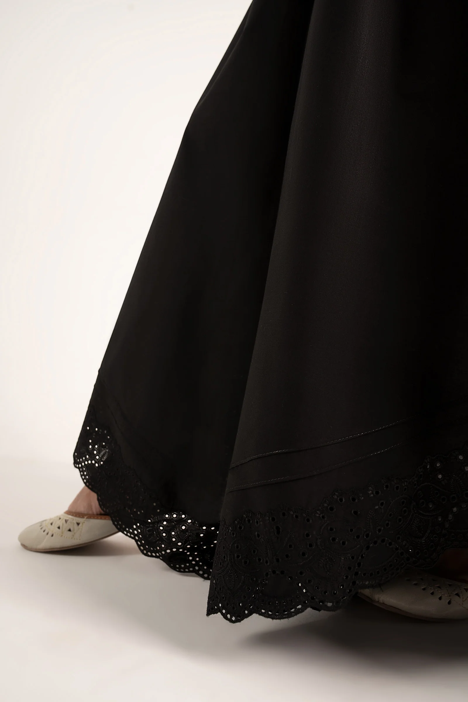 Embroidered Cambric Trouser - Image 2